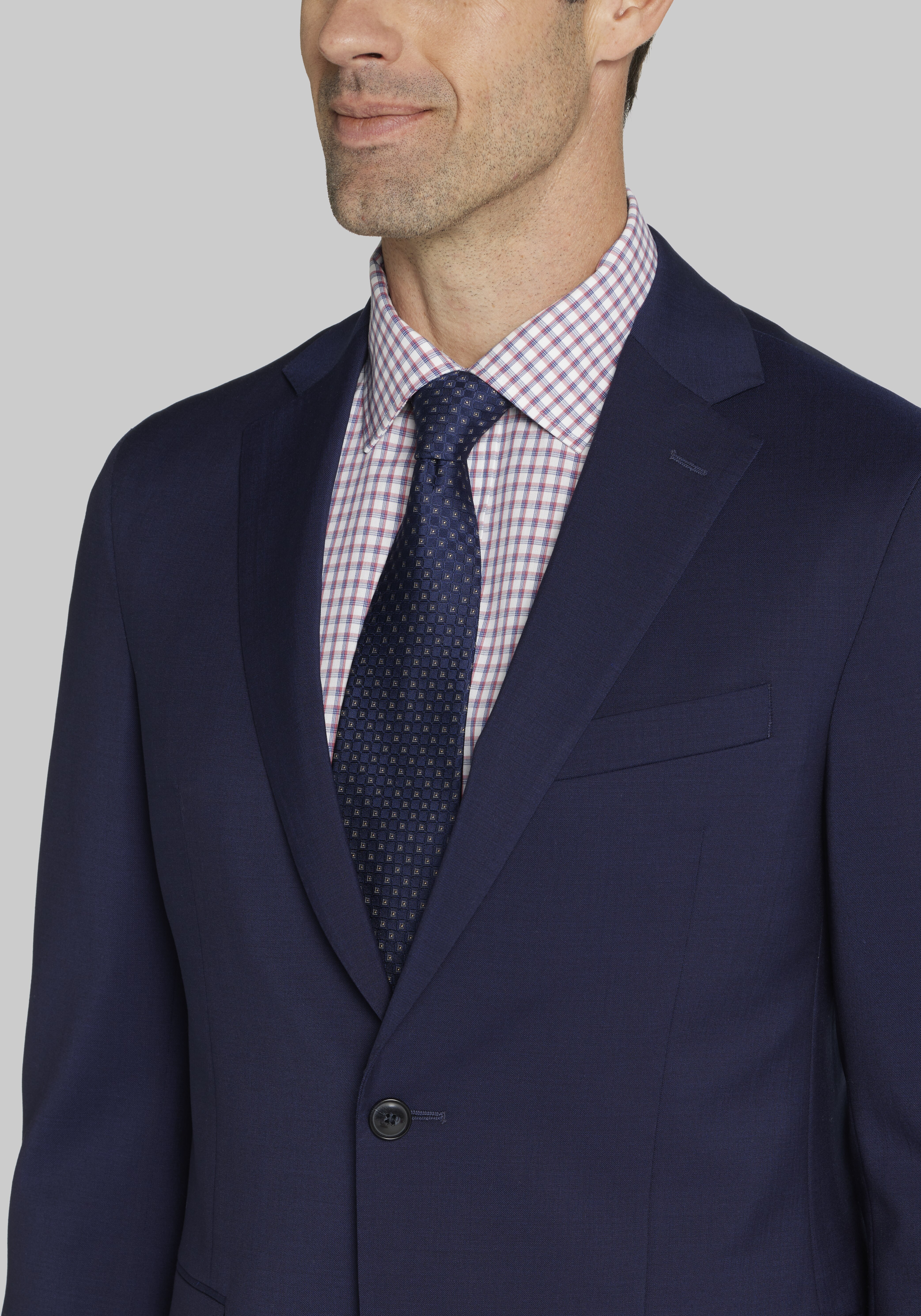 Traveler Tailored Fit 100% Italian Wool Suit Separate Jacket