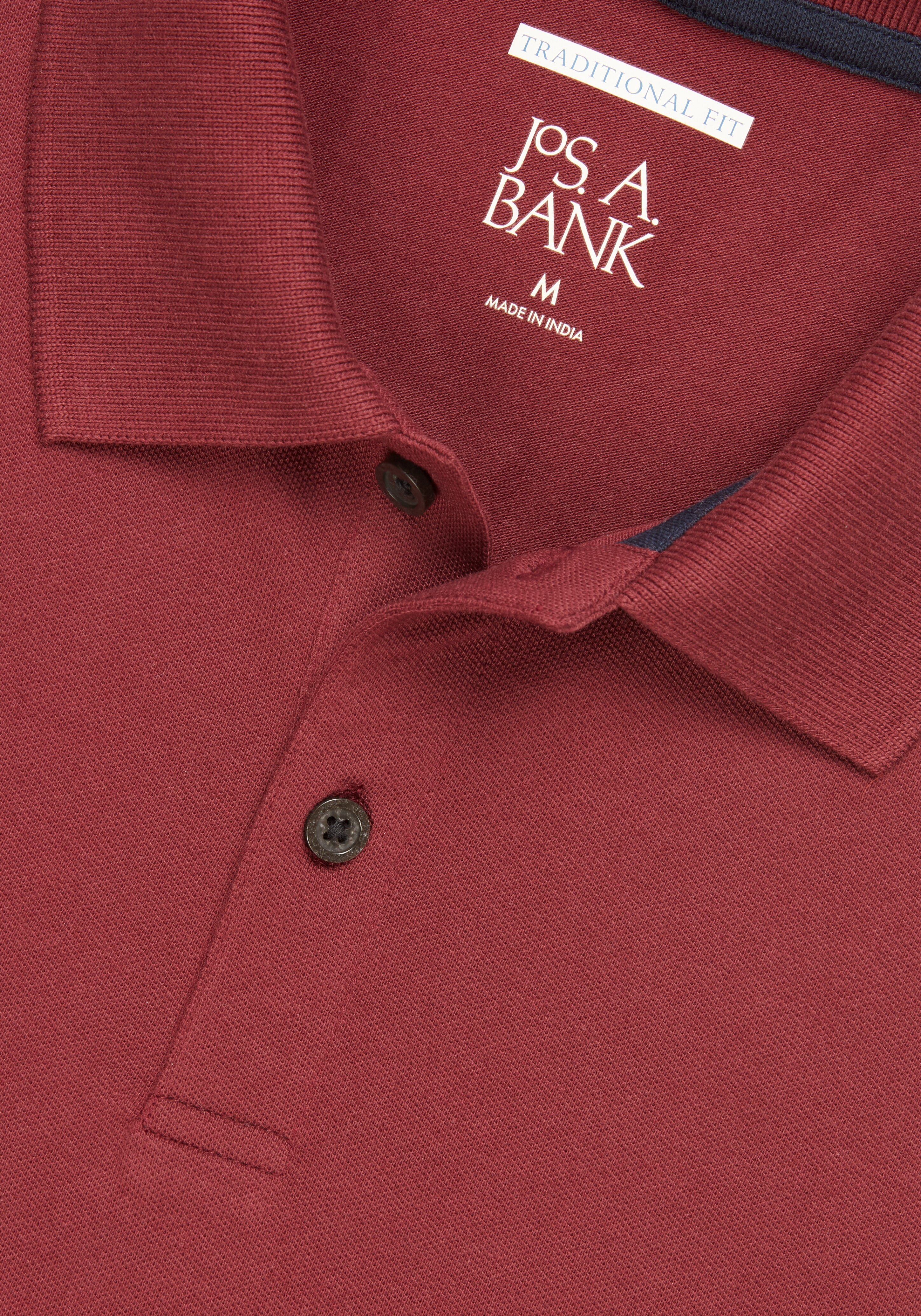 Jos. A Bank Traditional Fit Comfort Stretch Pique Polo