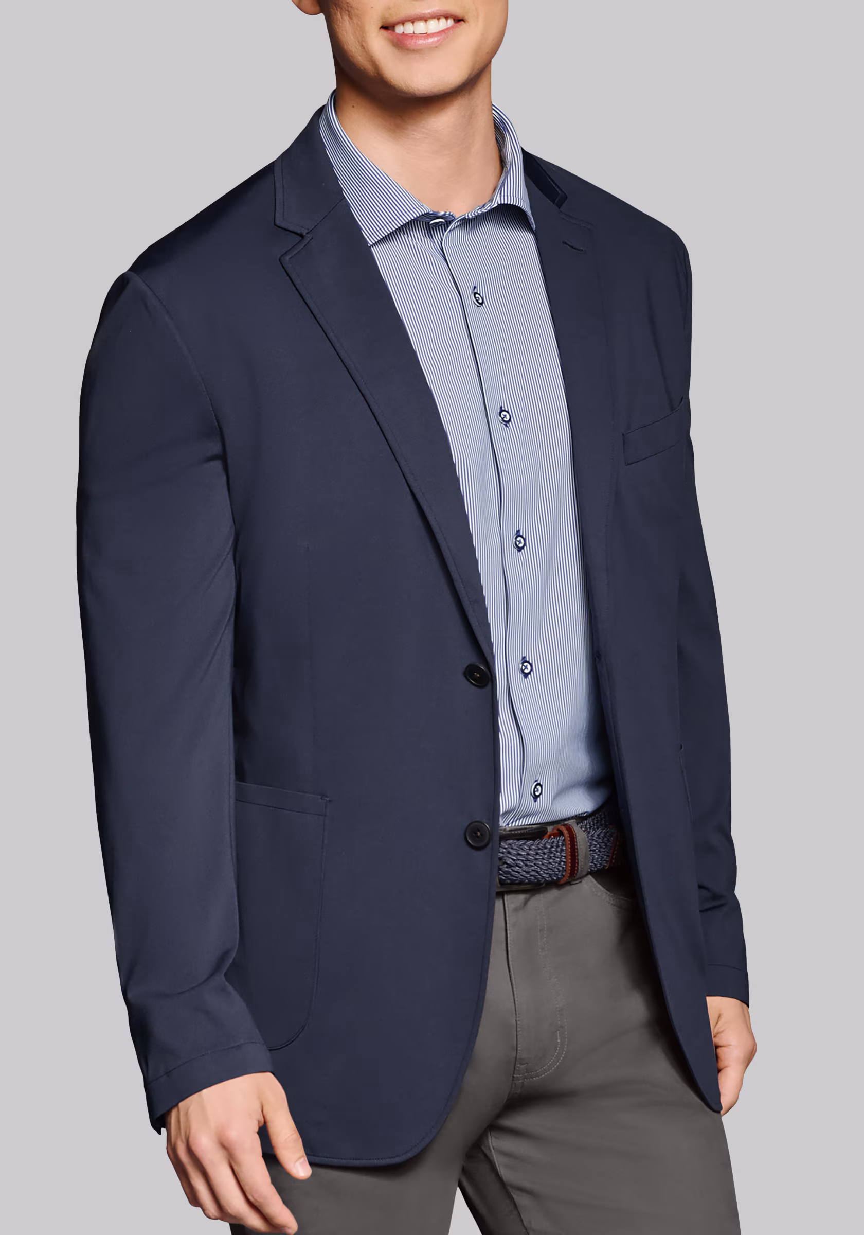 Johnston & Murphy Tailored Fit XC Flex Knit Blazer