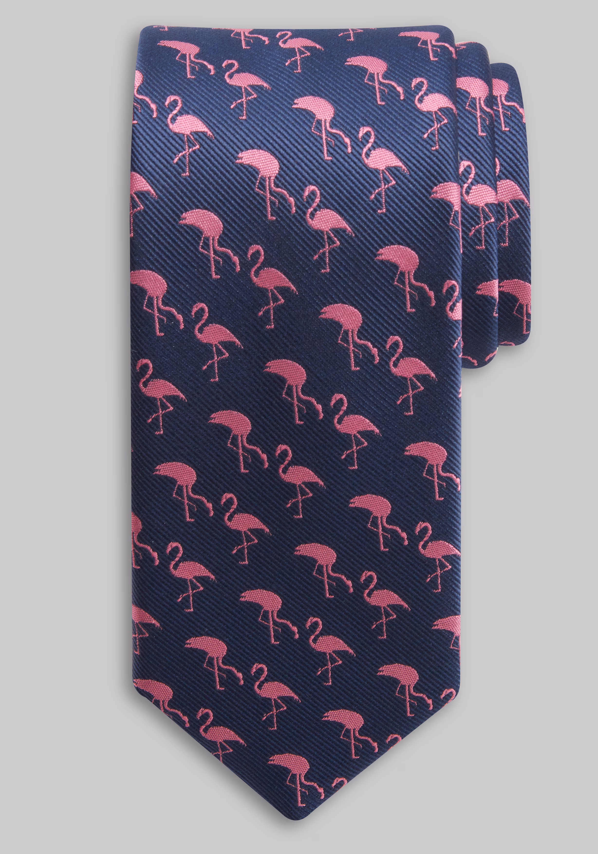 Jos. A. Bank Flamingoes Tie