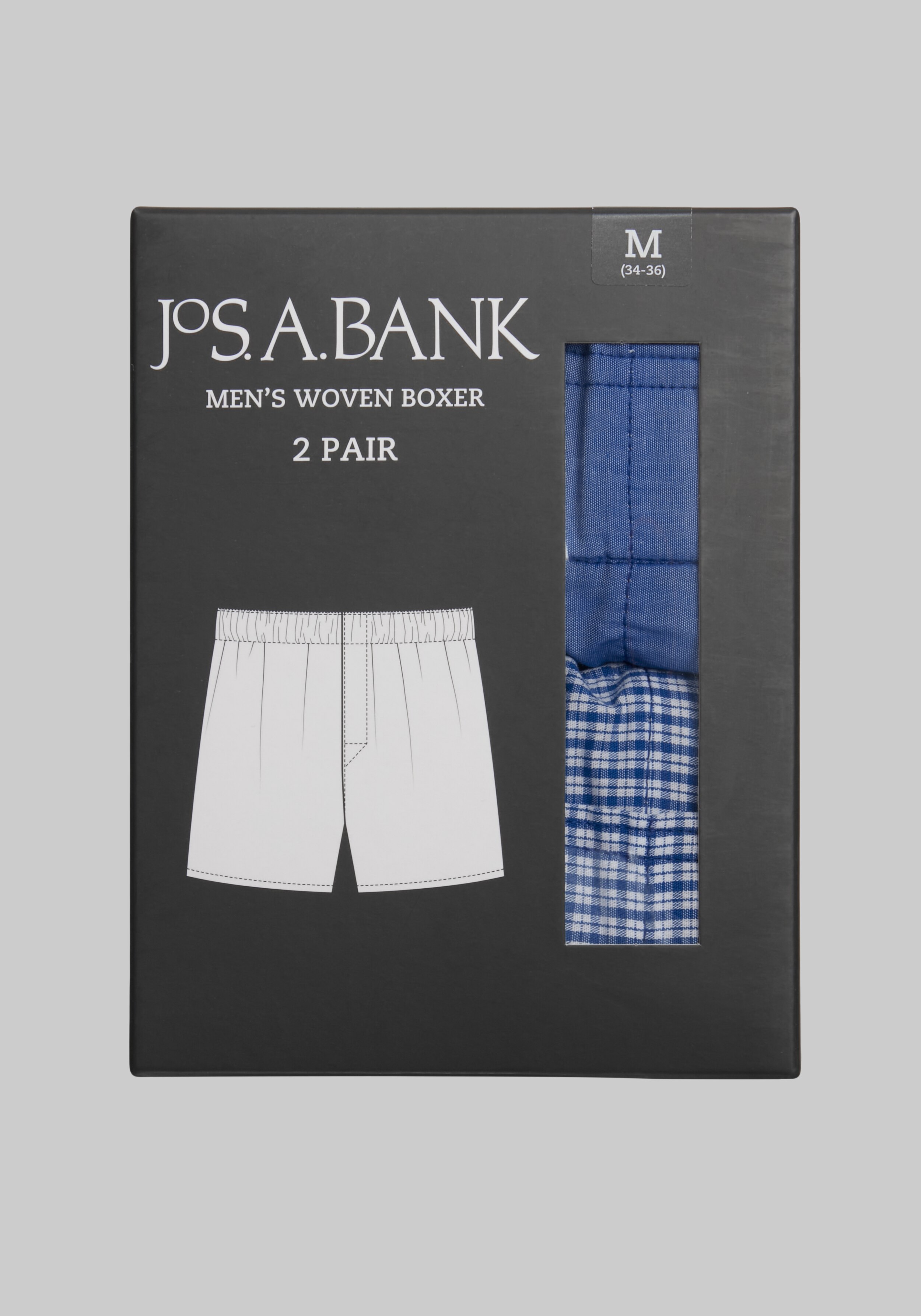 Jos. A. Bank Woven Boxers, 2-Pack