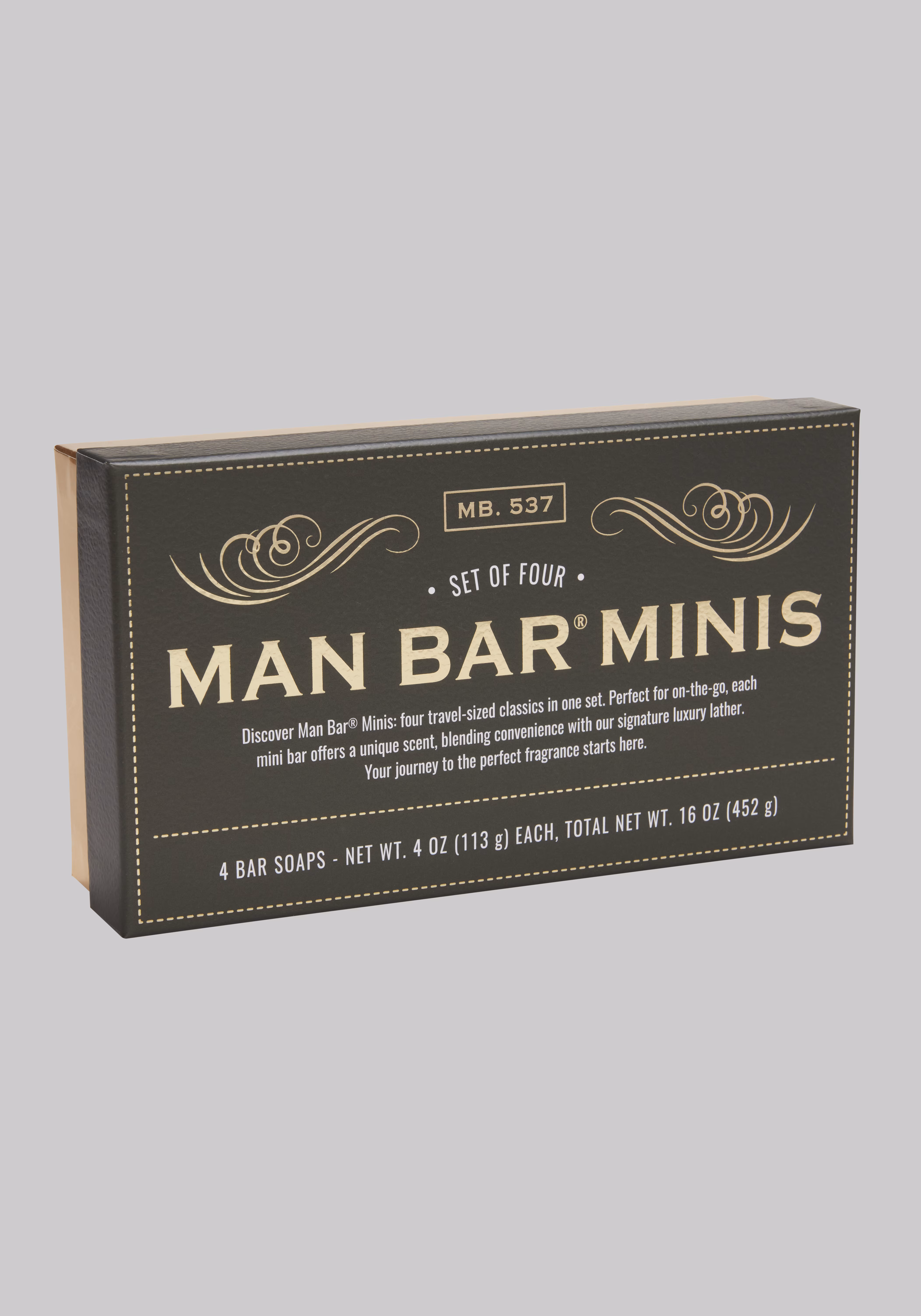 Man Bar Minis, 4-Pack