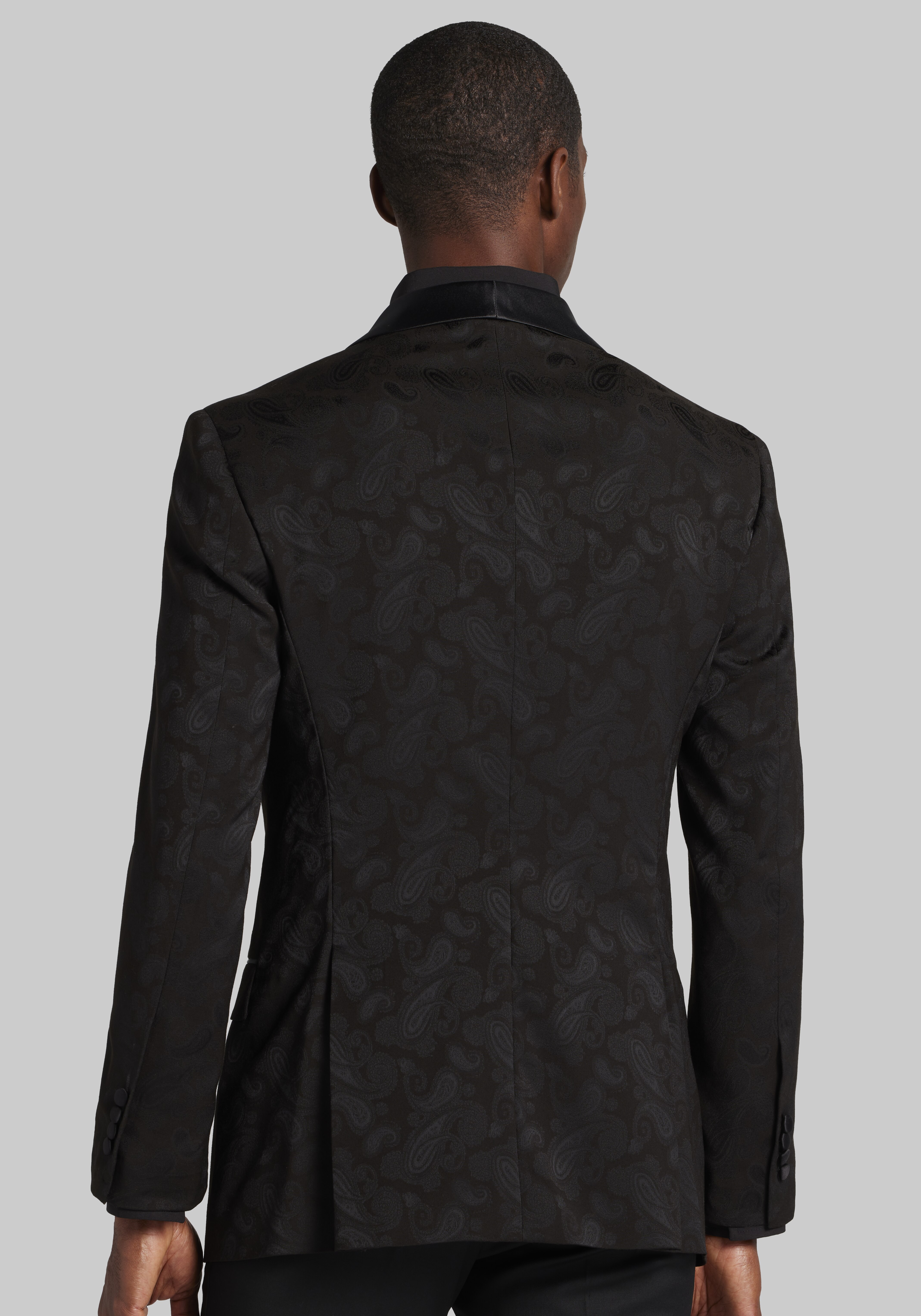 Jos. A. Bank Tailored Fit Paisley Dinner Jacket - Big & Tall
