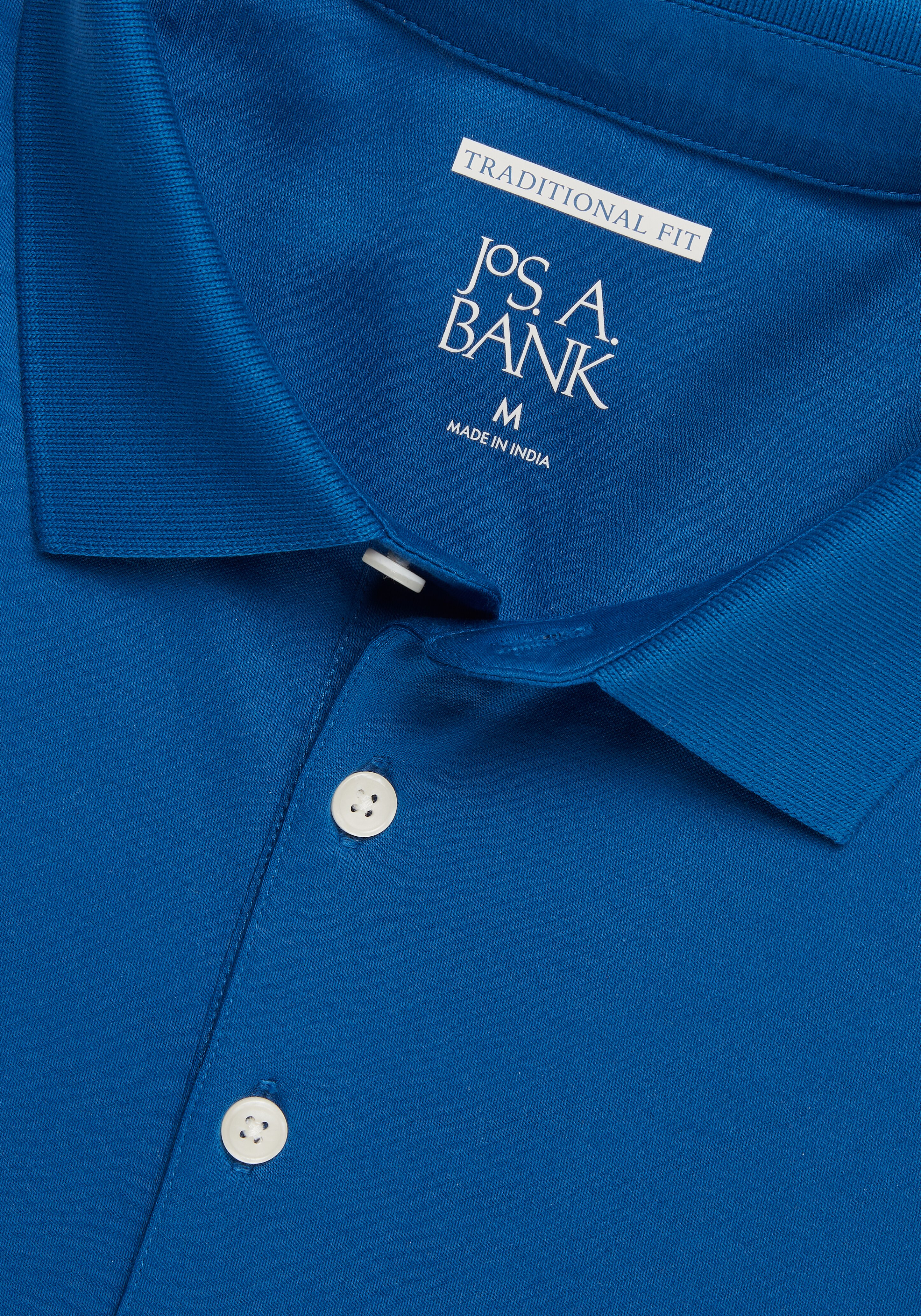 Jos. A. Bank Traditional Fit Comfort Stretch Interlock Polo