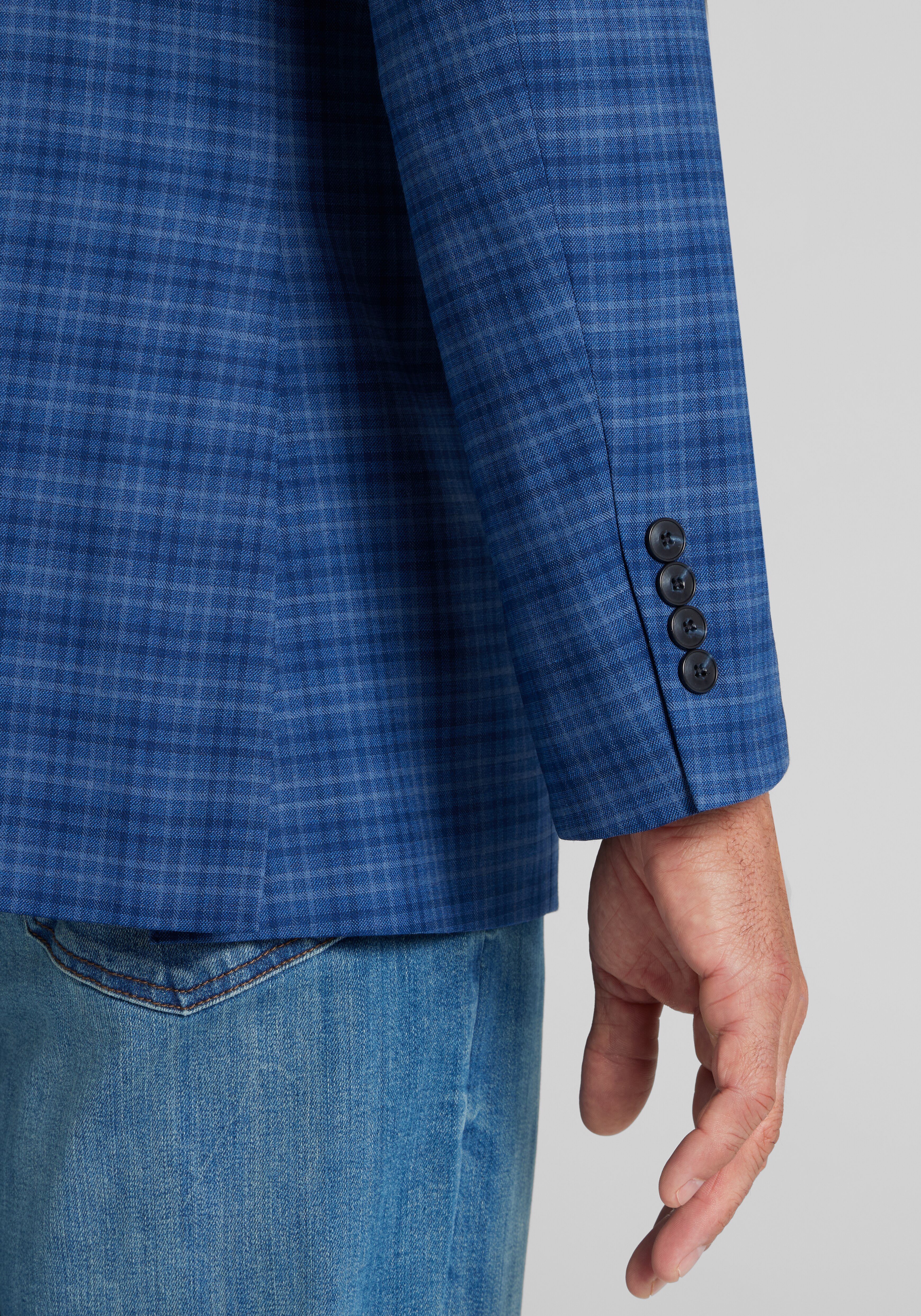 Jos. A. Bank Traditional Fit Plaid Comfort Stretch Sportcoat - Big & Tall