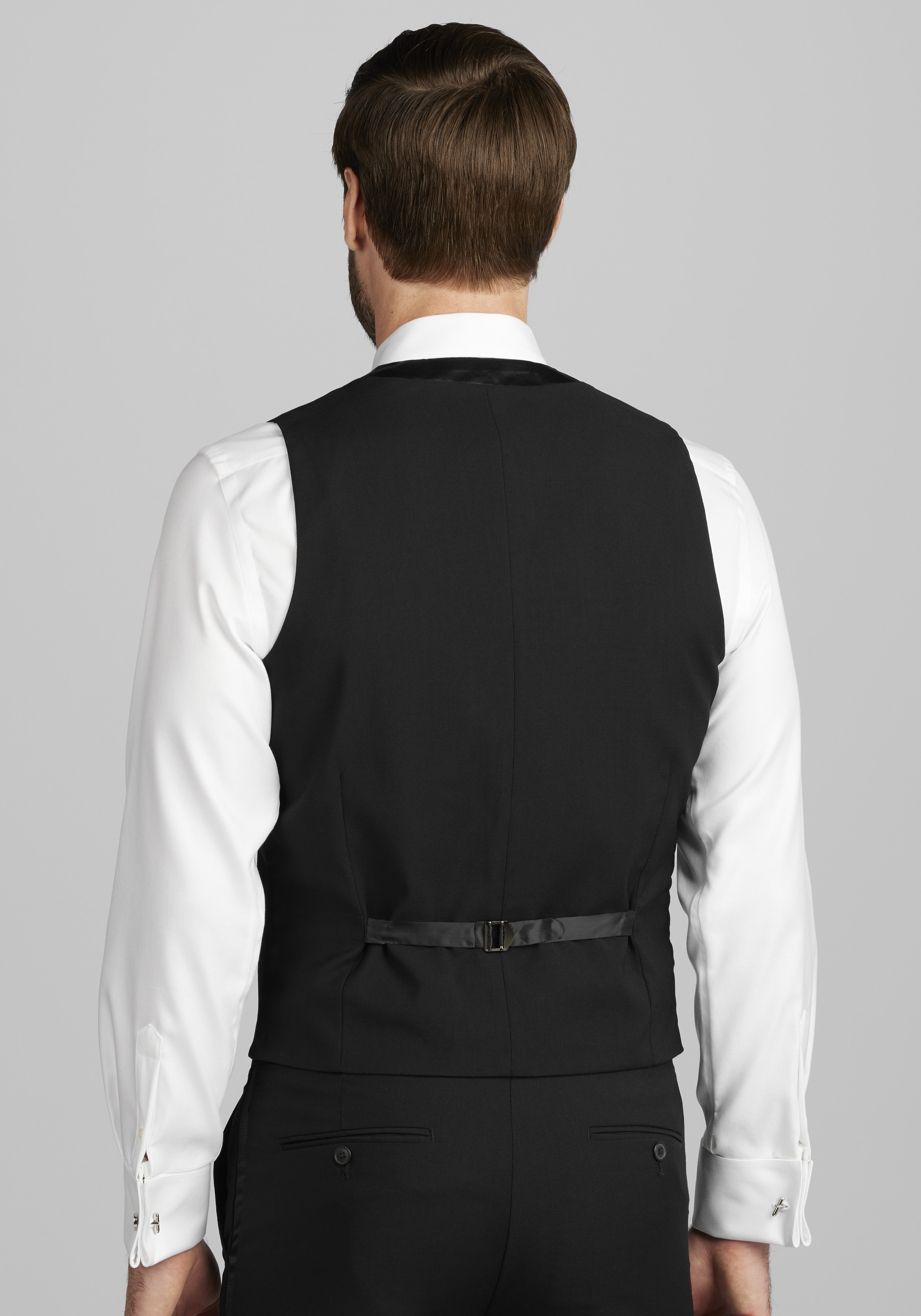 Jos. A. Bank Skinny Fit Wool Blend Tuxedo Suit Separates Vest