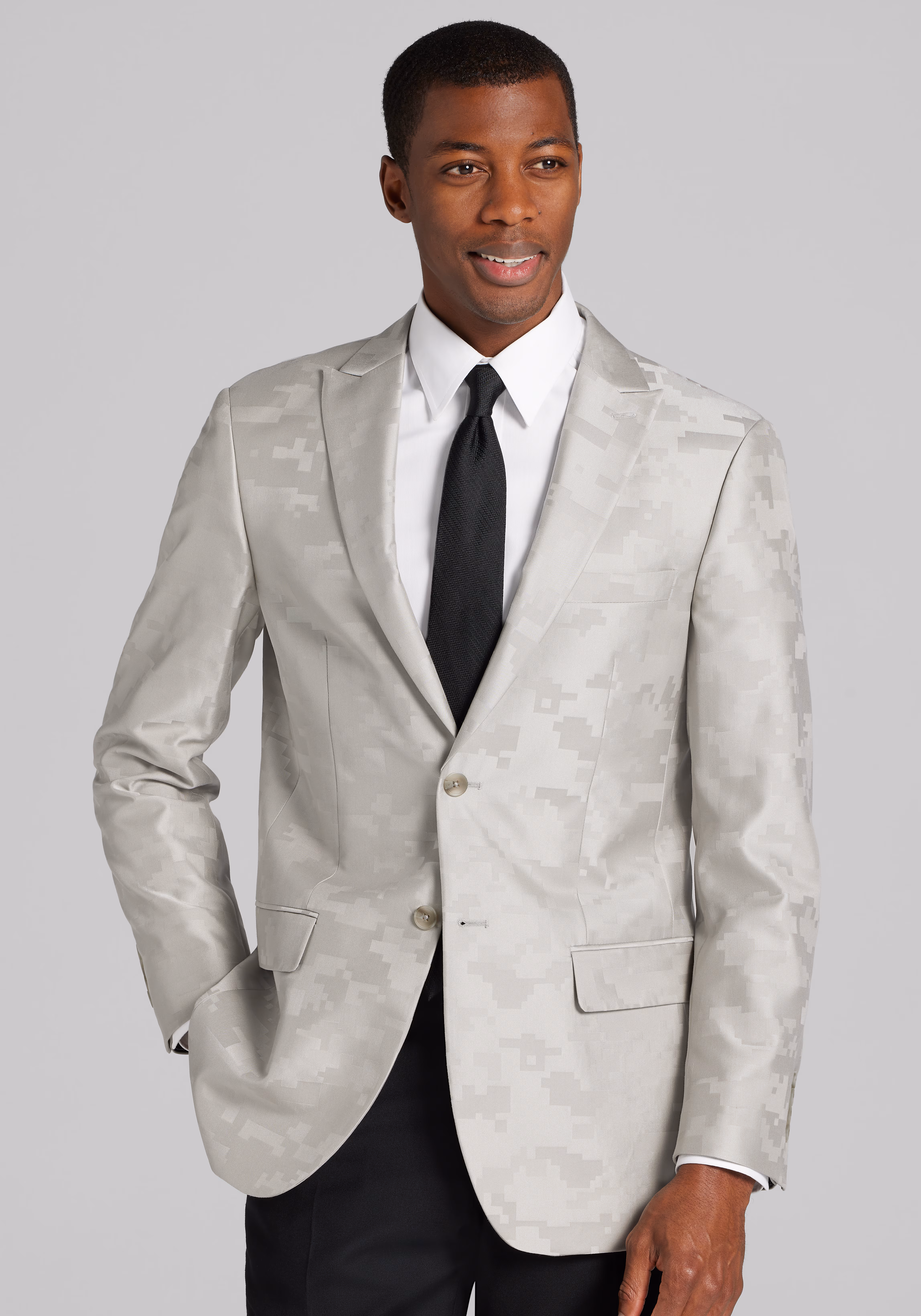 Jos. A. Bank Tailored Fit Digital Camo Dinner Jacket - Big & Tall