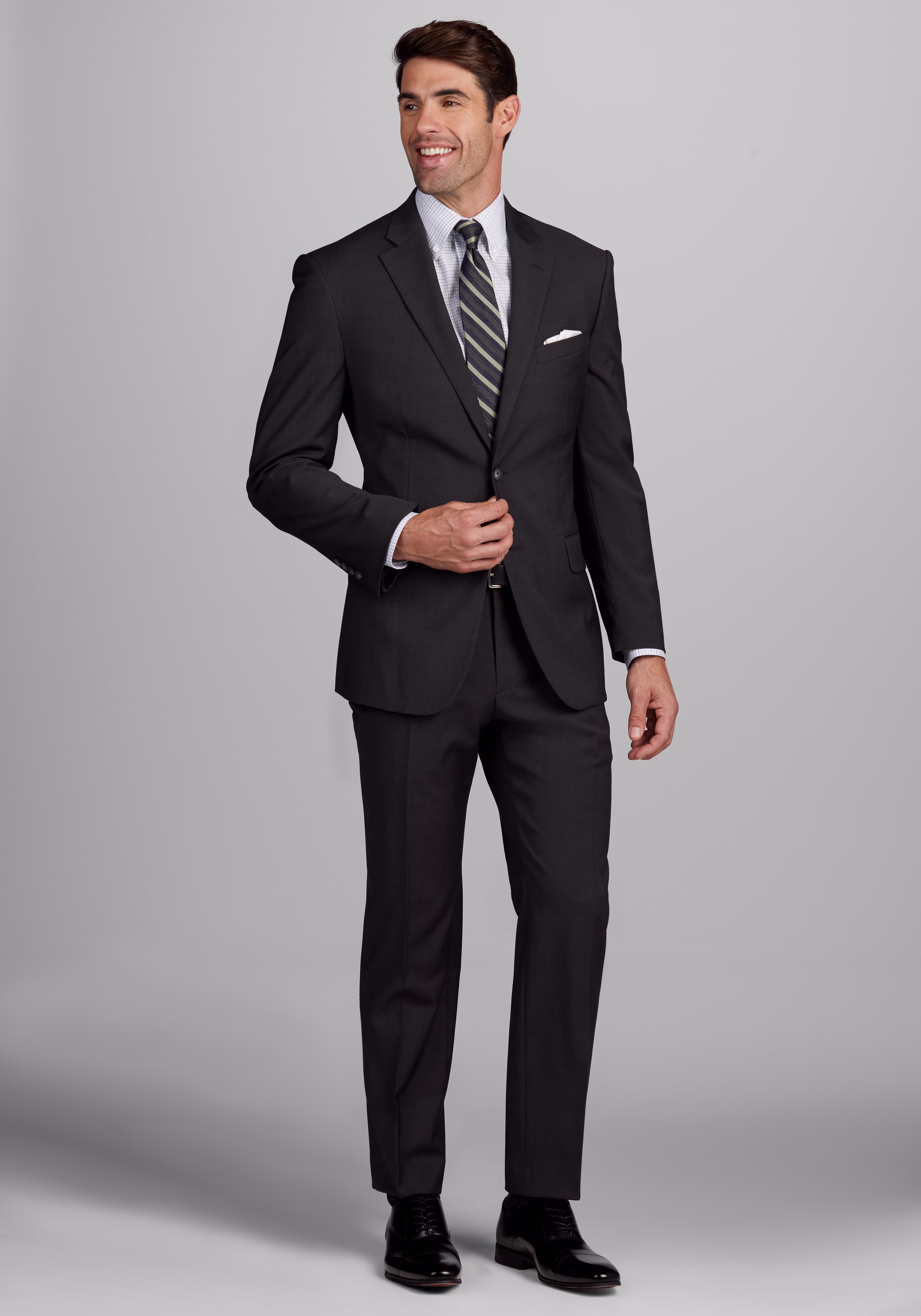 Traveler Performance Collection Tailored Fit Suit Separates Jacket