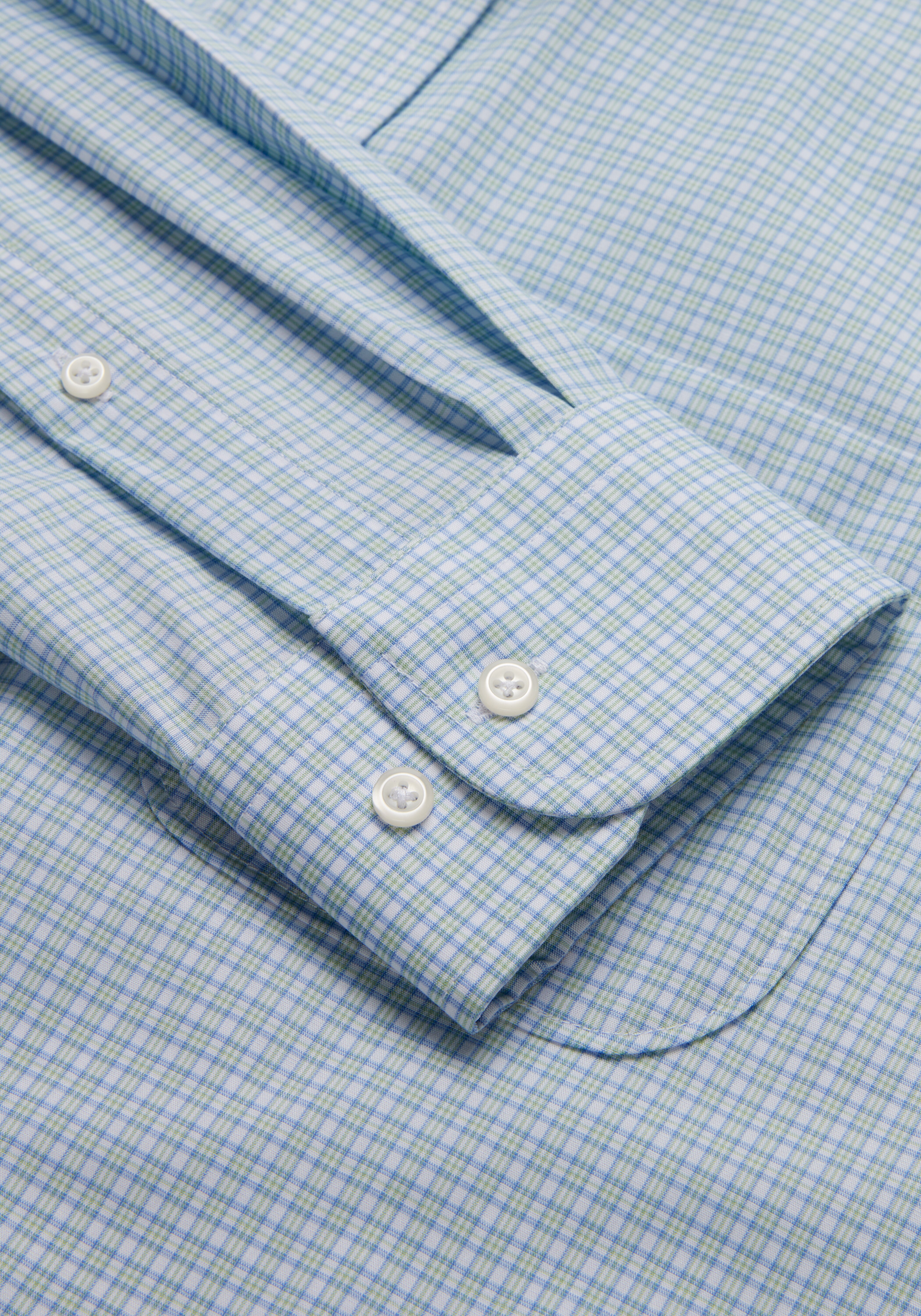 Jos. A. Bank Traditional Fit Button-Down Collar Plaid Dress Shirt