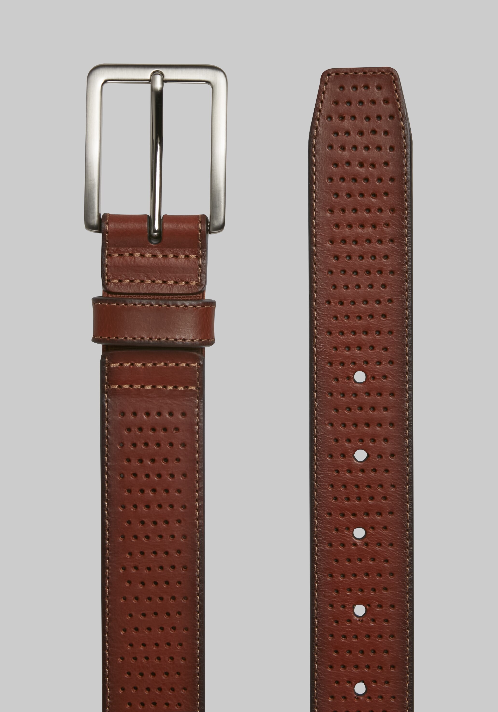 Jos. A. Bank Perforated Leather Belt