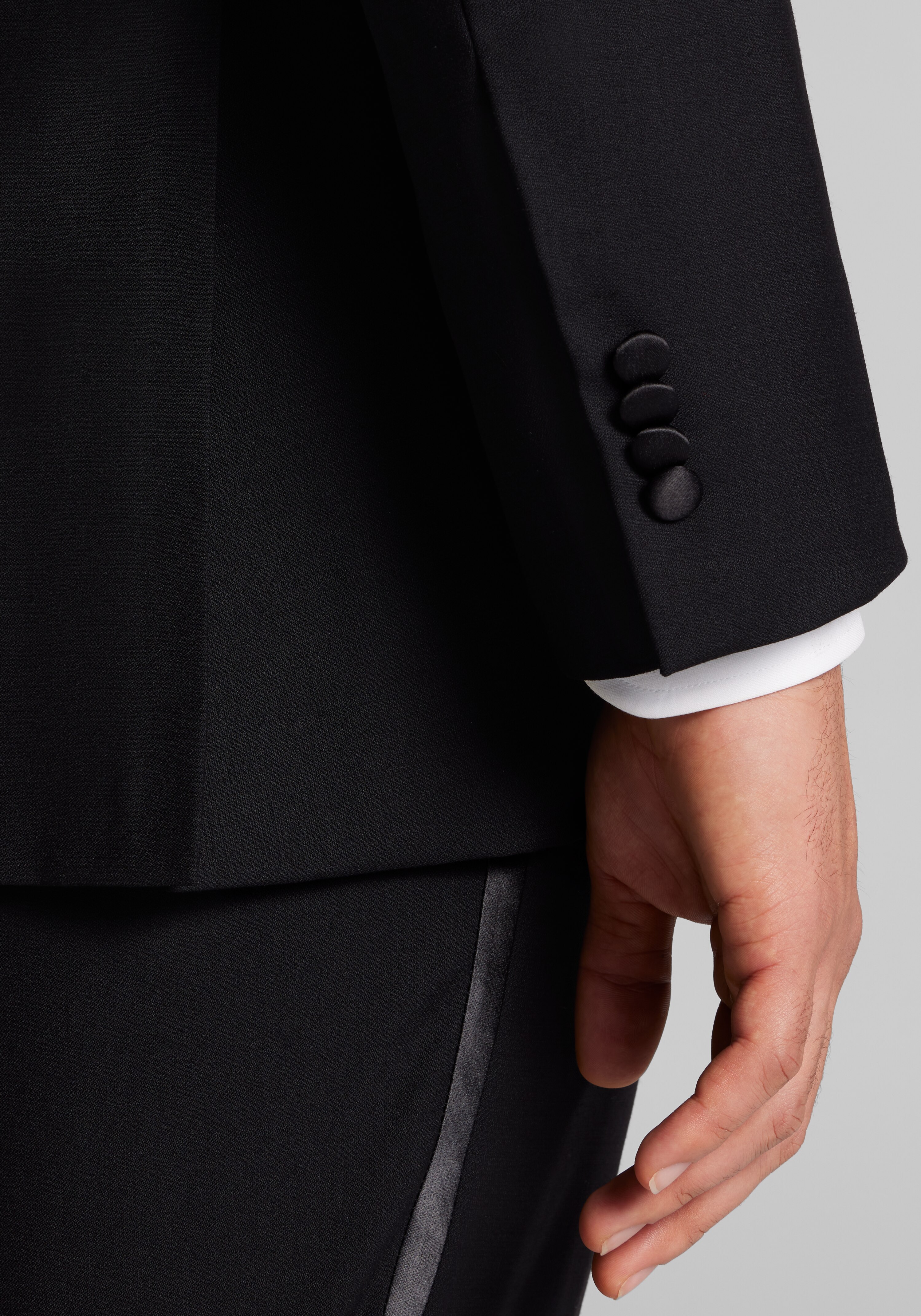 Jos. A. Bank Traditional Fit Wool Blend Tuxedo Suit Separates Jacket - Big & Tall