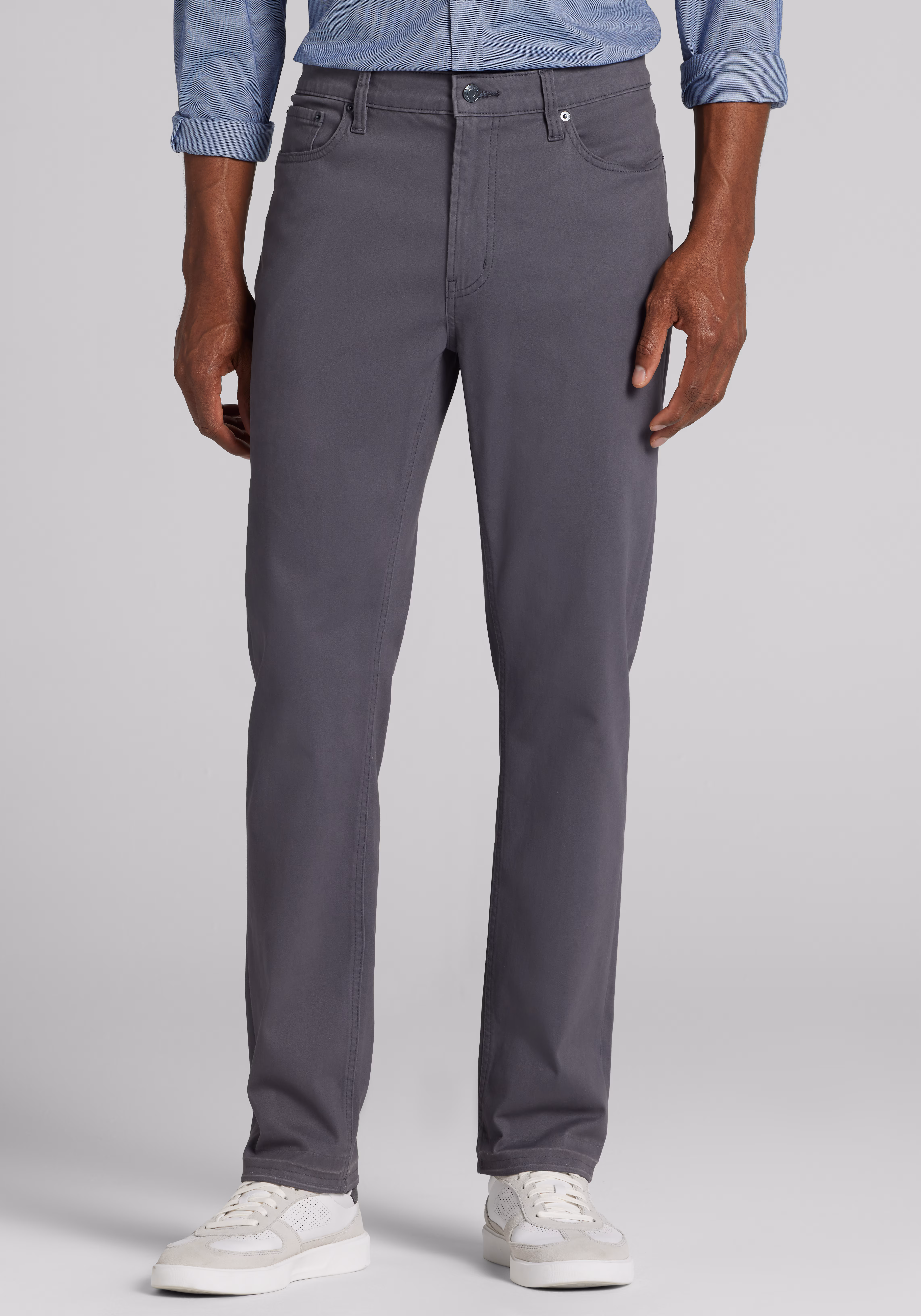 Jos. A. Bank Tailored Fit Comfort Stretch 5-Pocket Pants