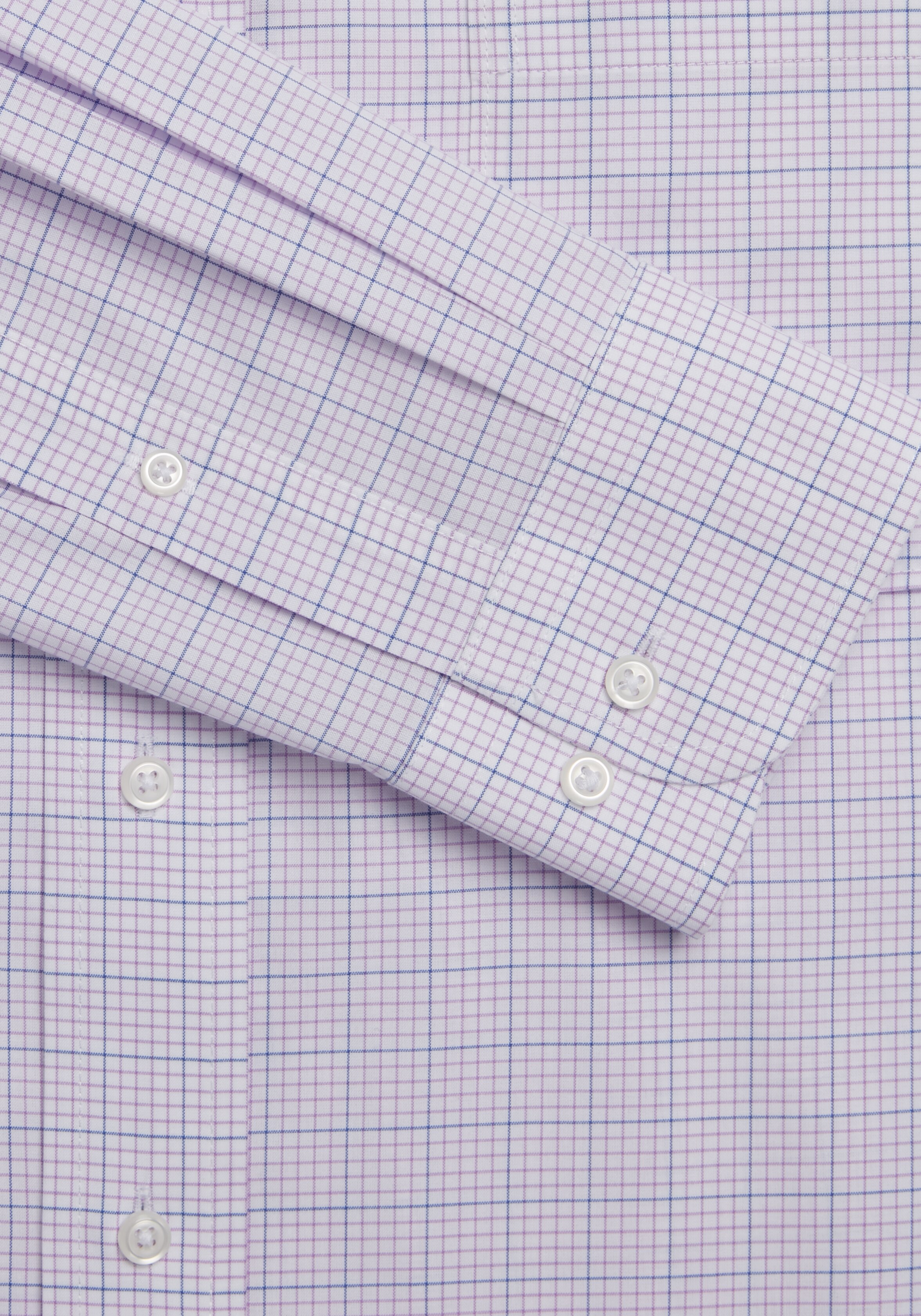 Traveler Collection Traditional Fit Button-Down Collar Check Dress Shirt - Big & Tall CLEARANCE