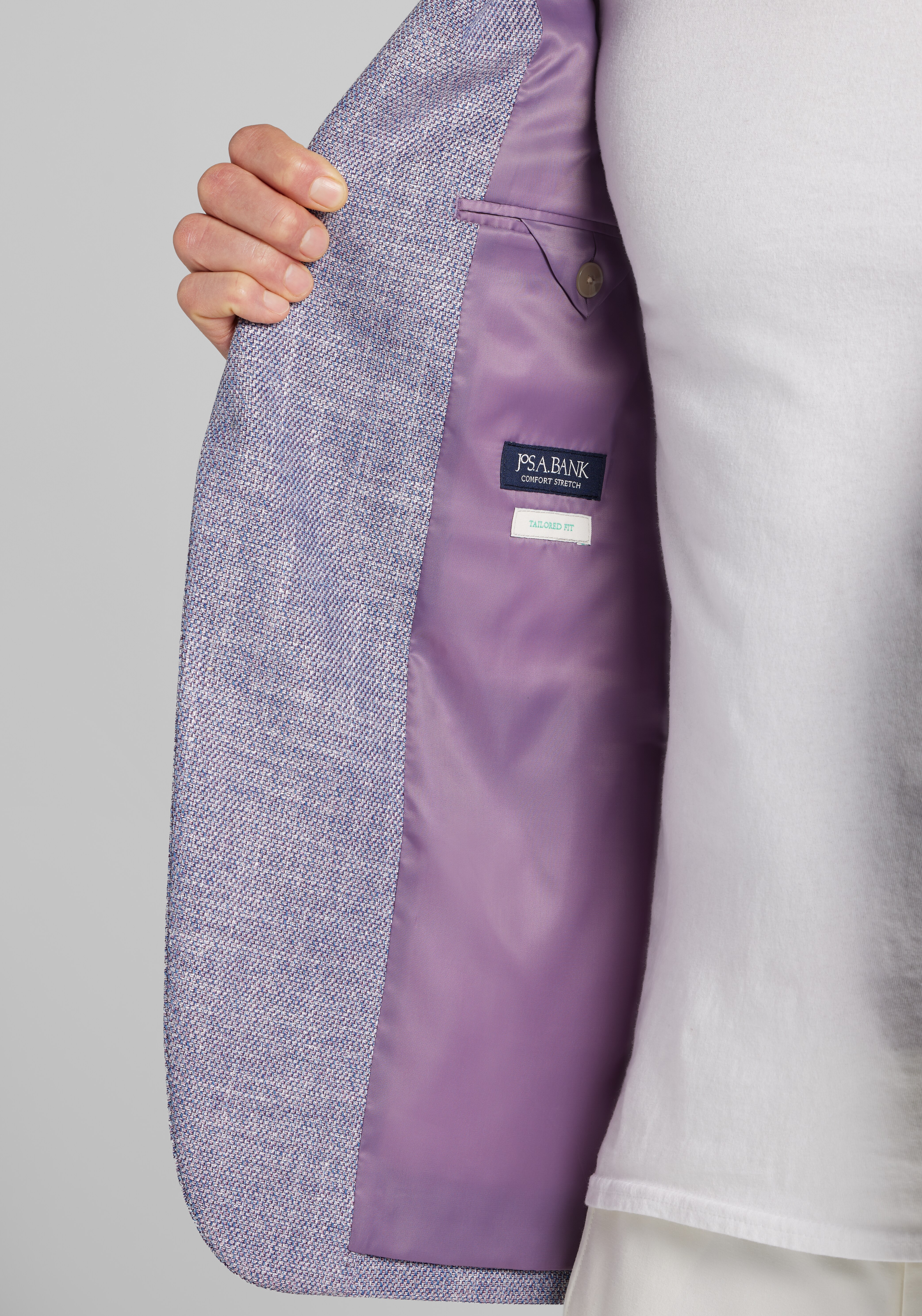 Jos. A. Bank Tailored Fit Comfort Stretch Textured Sportcoat