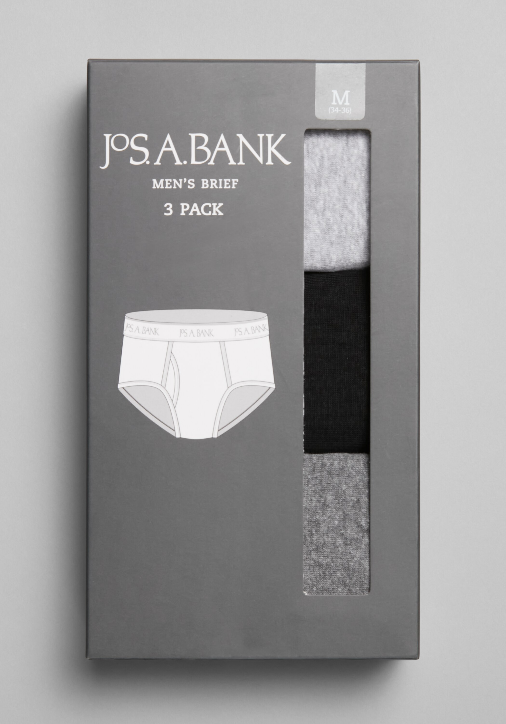 Jos. A. Bank Briefs, 3-Pack - Big & Tall