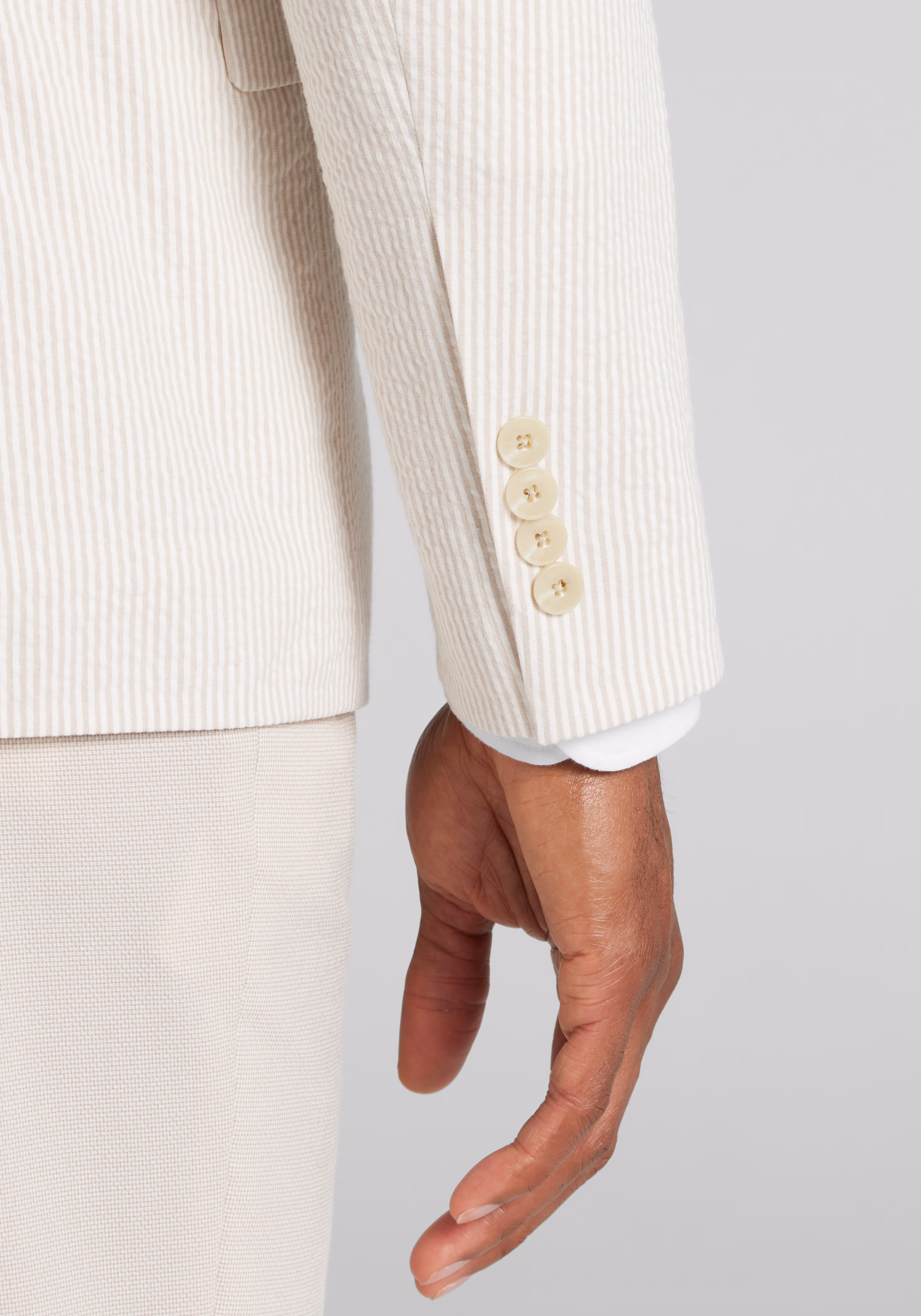 Jos. A. Bank Comfort Stretch Tailored Fit Seersucker Sportcoat