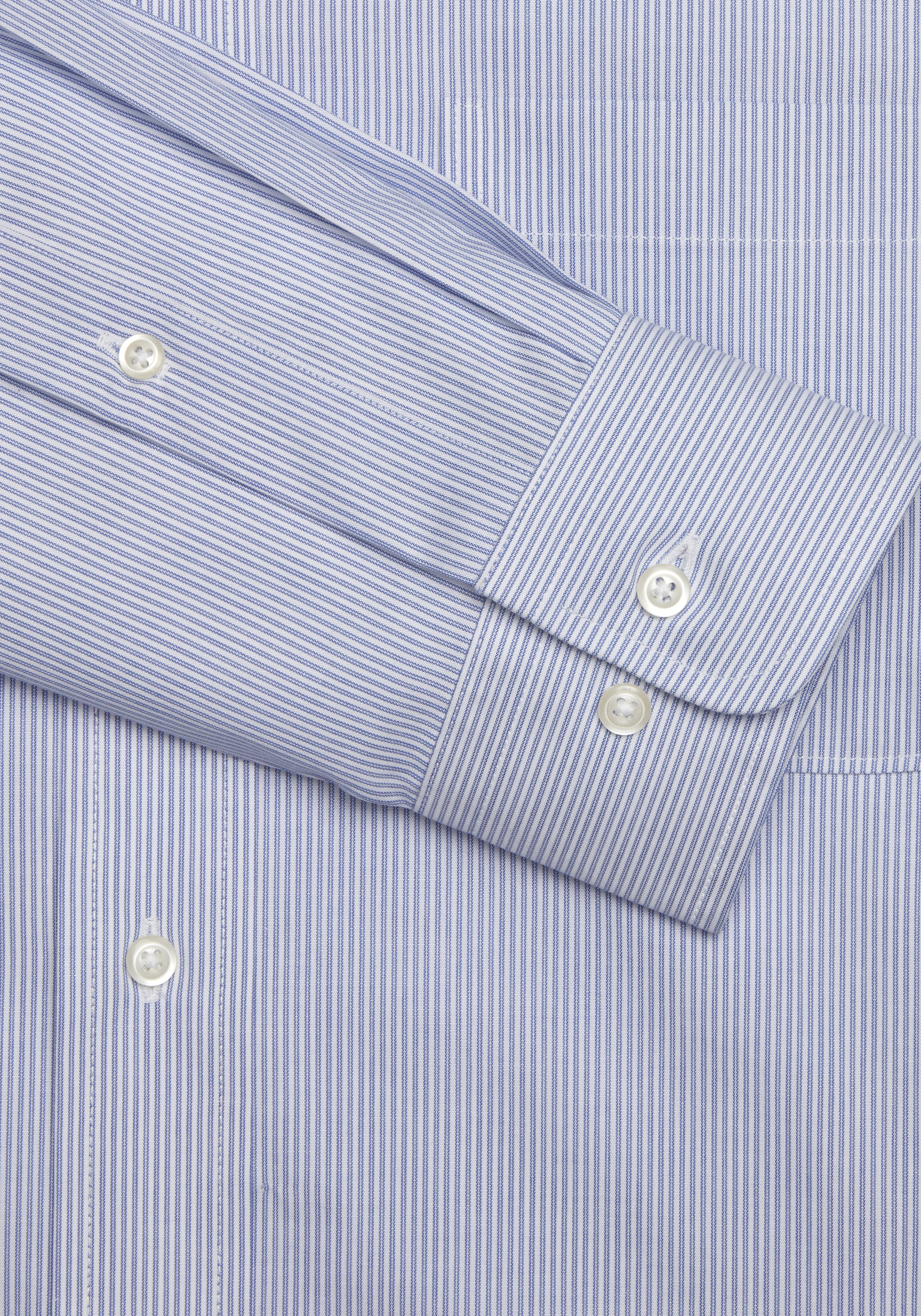 Jos. A. Bank Tailored Fit Spread Collar Stripe Dress Shirt