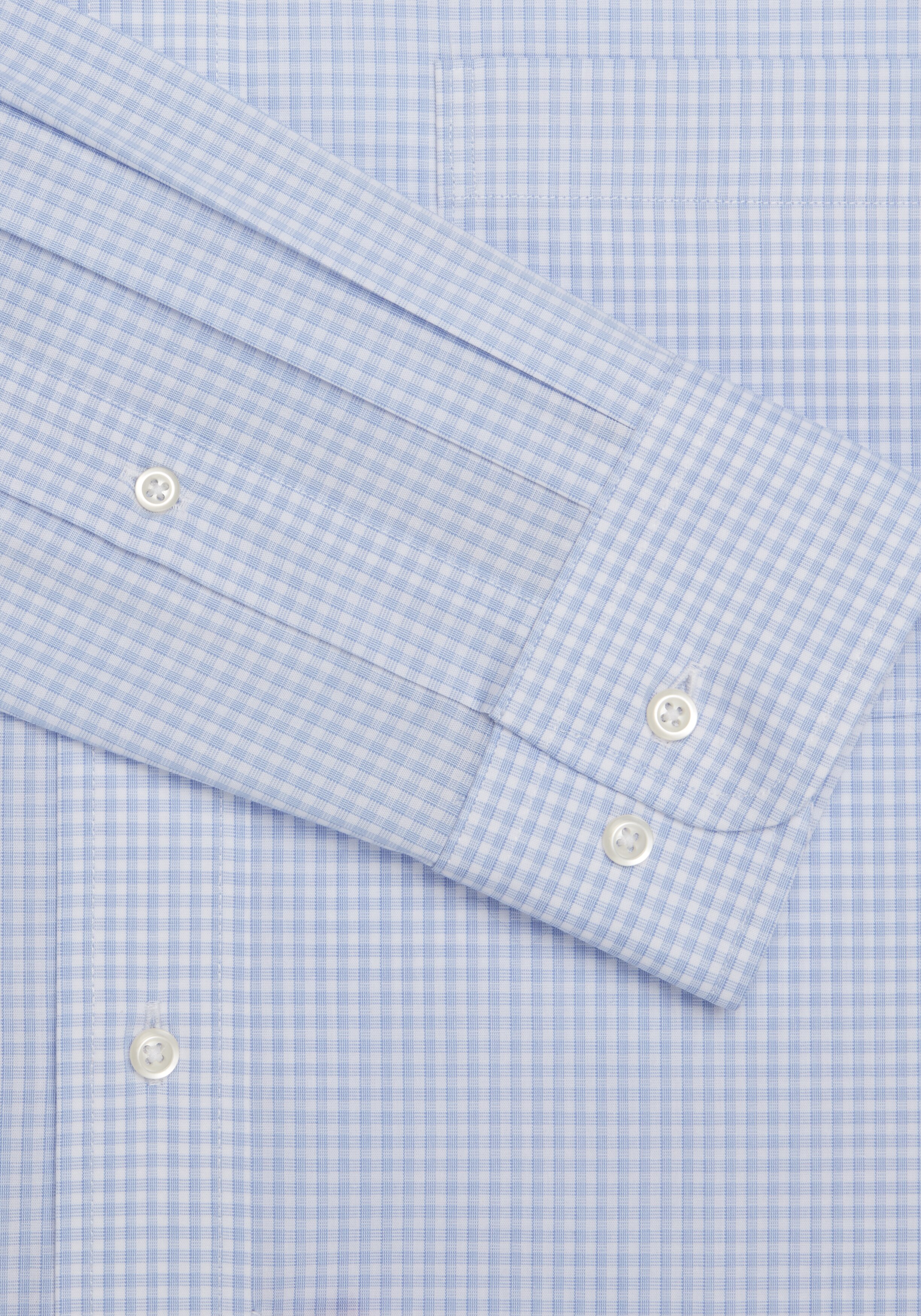 Jos. A. Bank Traditional Fit Button-Down Collar Mini Double Grid Dress Shirt - Big & Tall