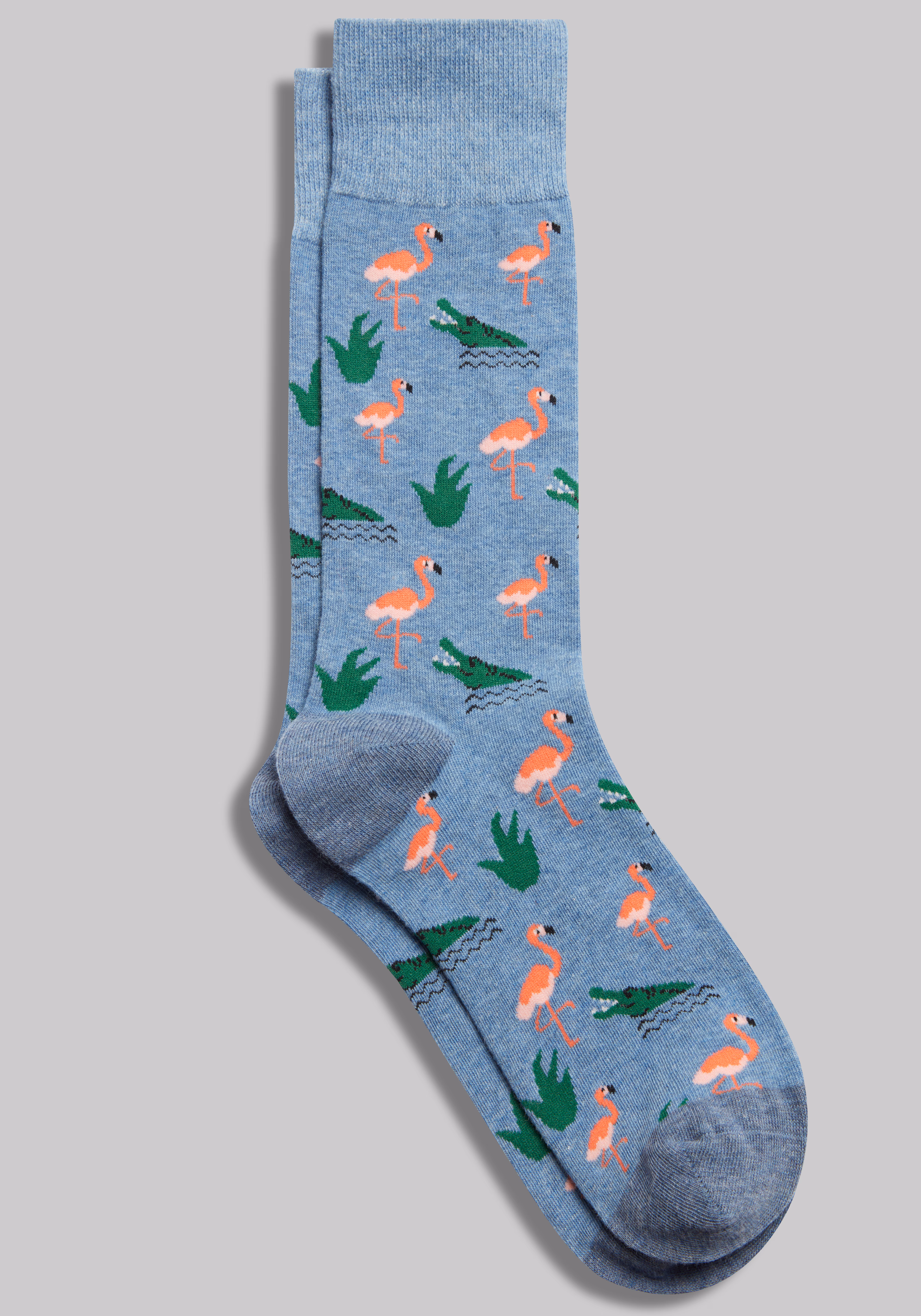 Jos. A. Bank Flamingo & Crocodile Socks