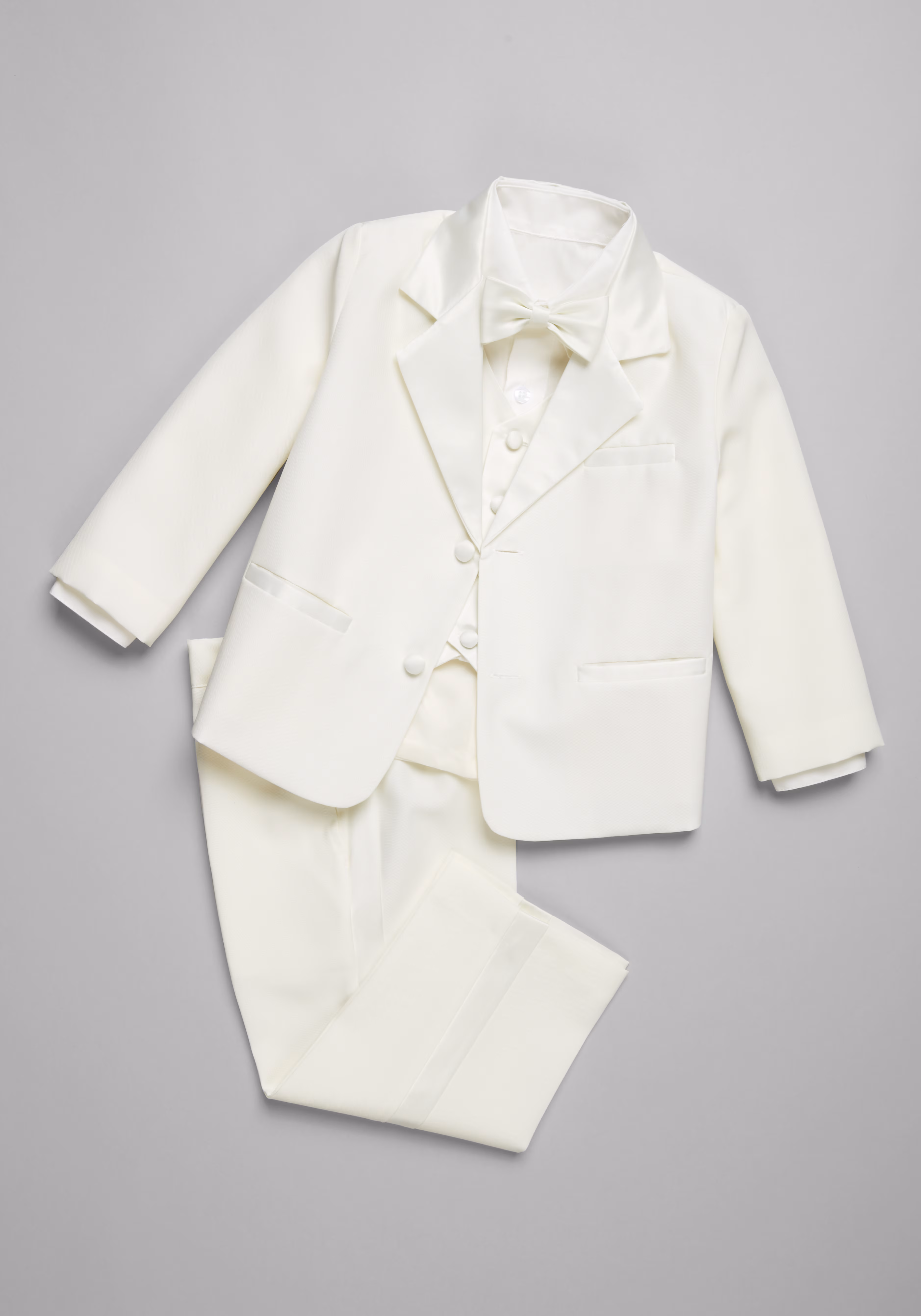 Peanut Butter Collection Bond Slim Fit 5-Piece Toddlers Tuxedo