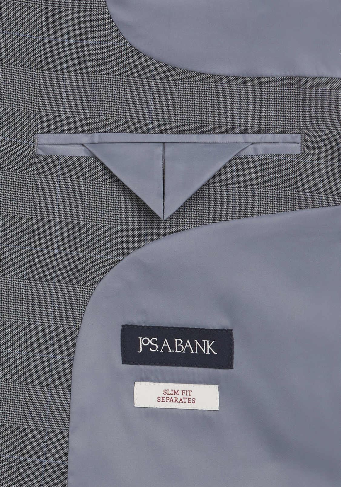 Jos. A. Bank Slim Fit Wool Blend Glen Plaid Suit