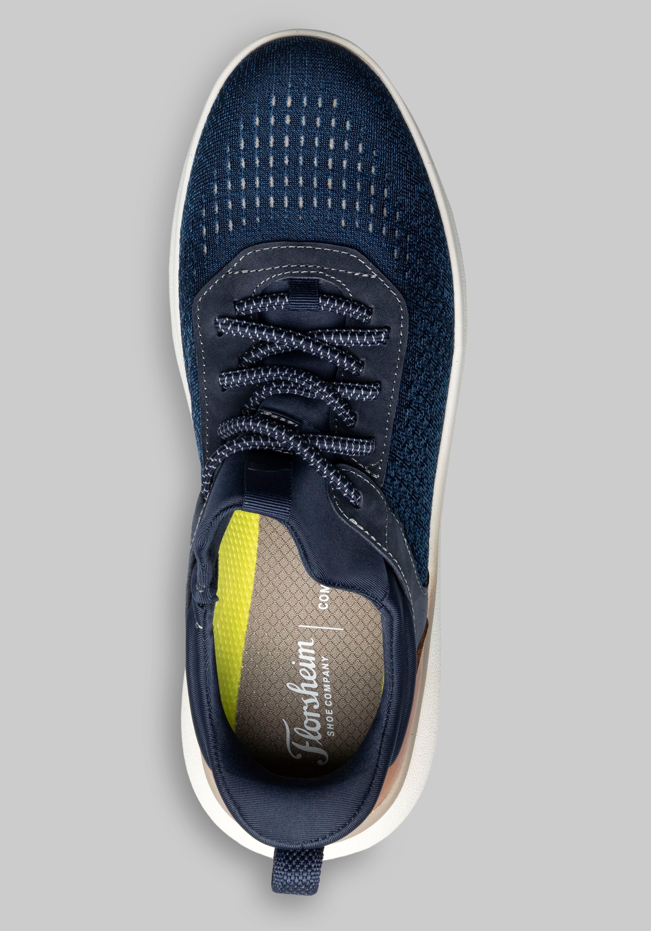 Florsheim Fleet Knit Elastic Lace Sneakers