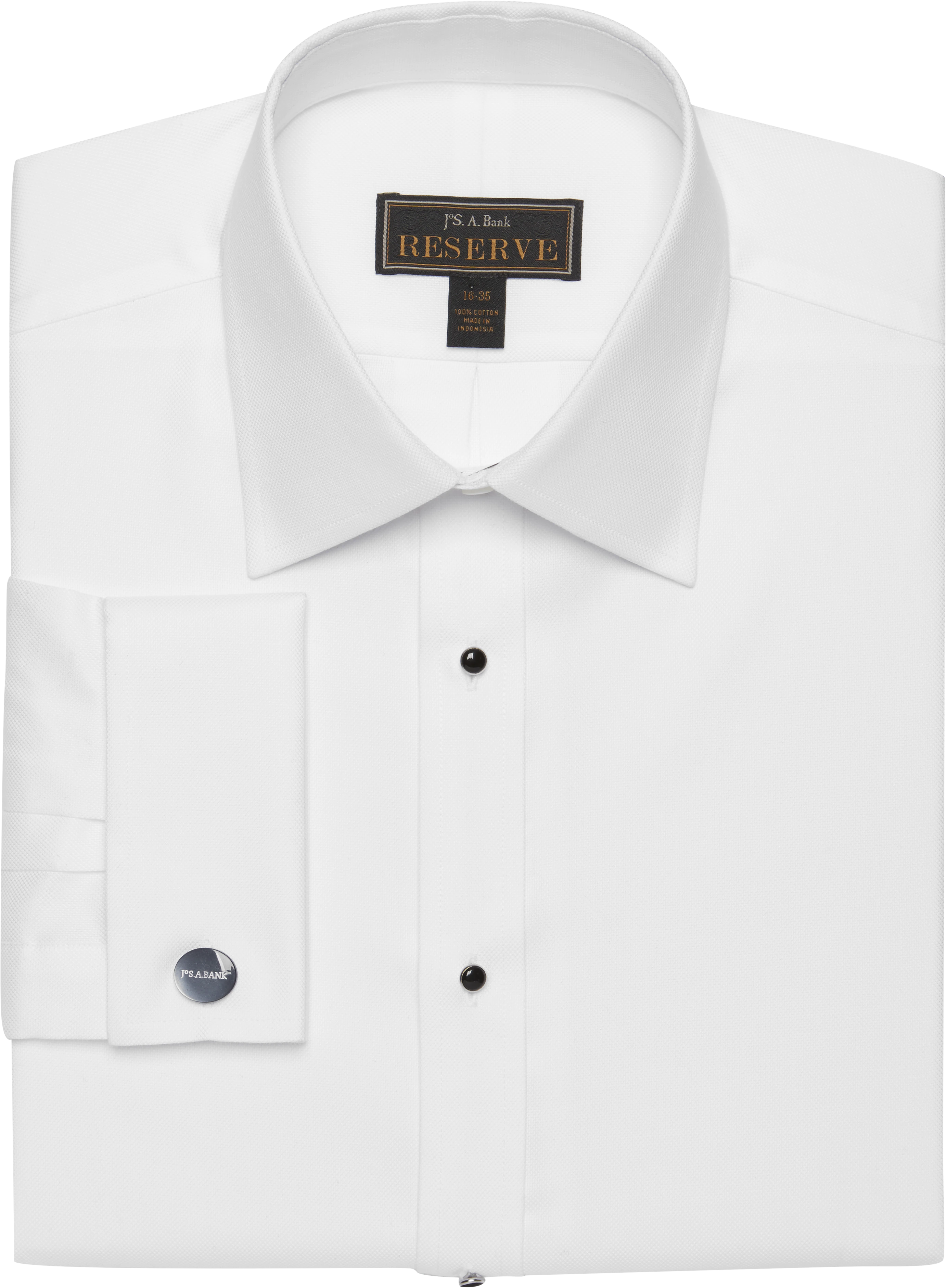 Reserve Collection Traditional Fit Point Collar Formal Dress Shirt - Big & Tall