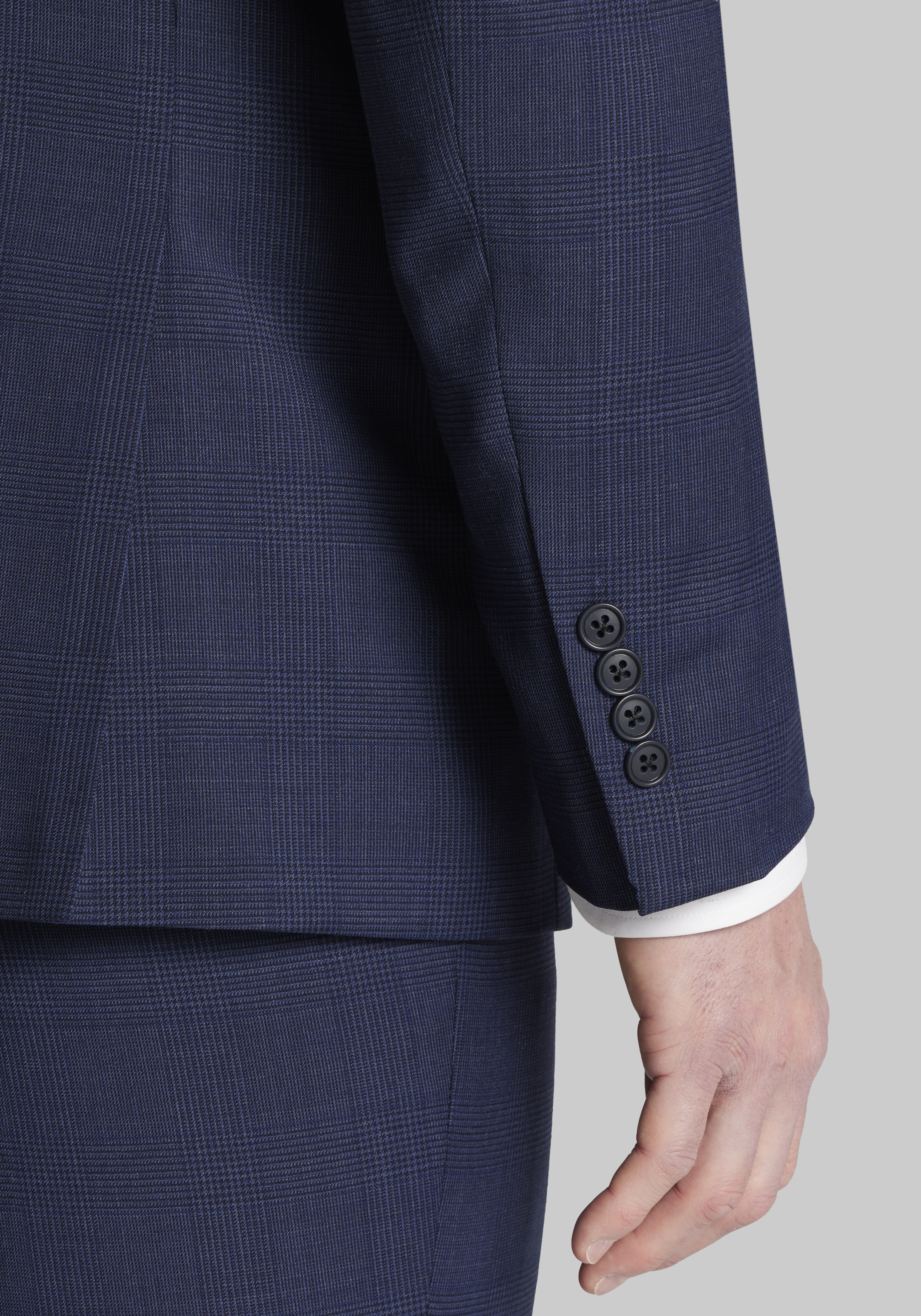 Jos. A. Bank Slim Fit Glen Plaid Suit - Big & Tall