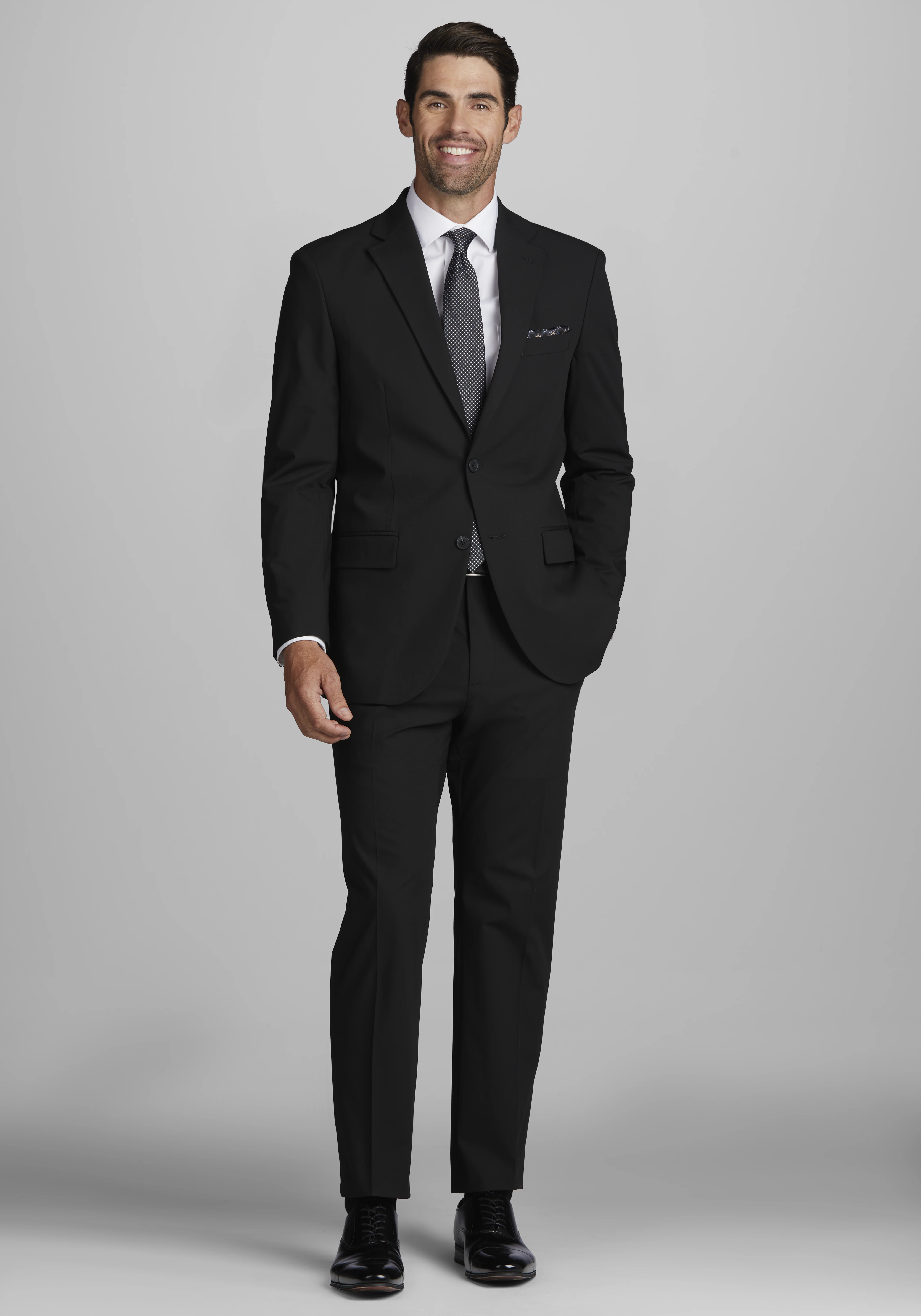 Jos. A. Bank Tailored Fit Suit Separate Solid Jacket - Big & Tall