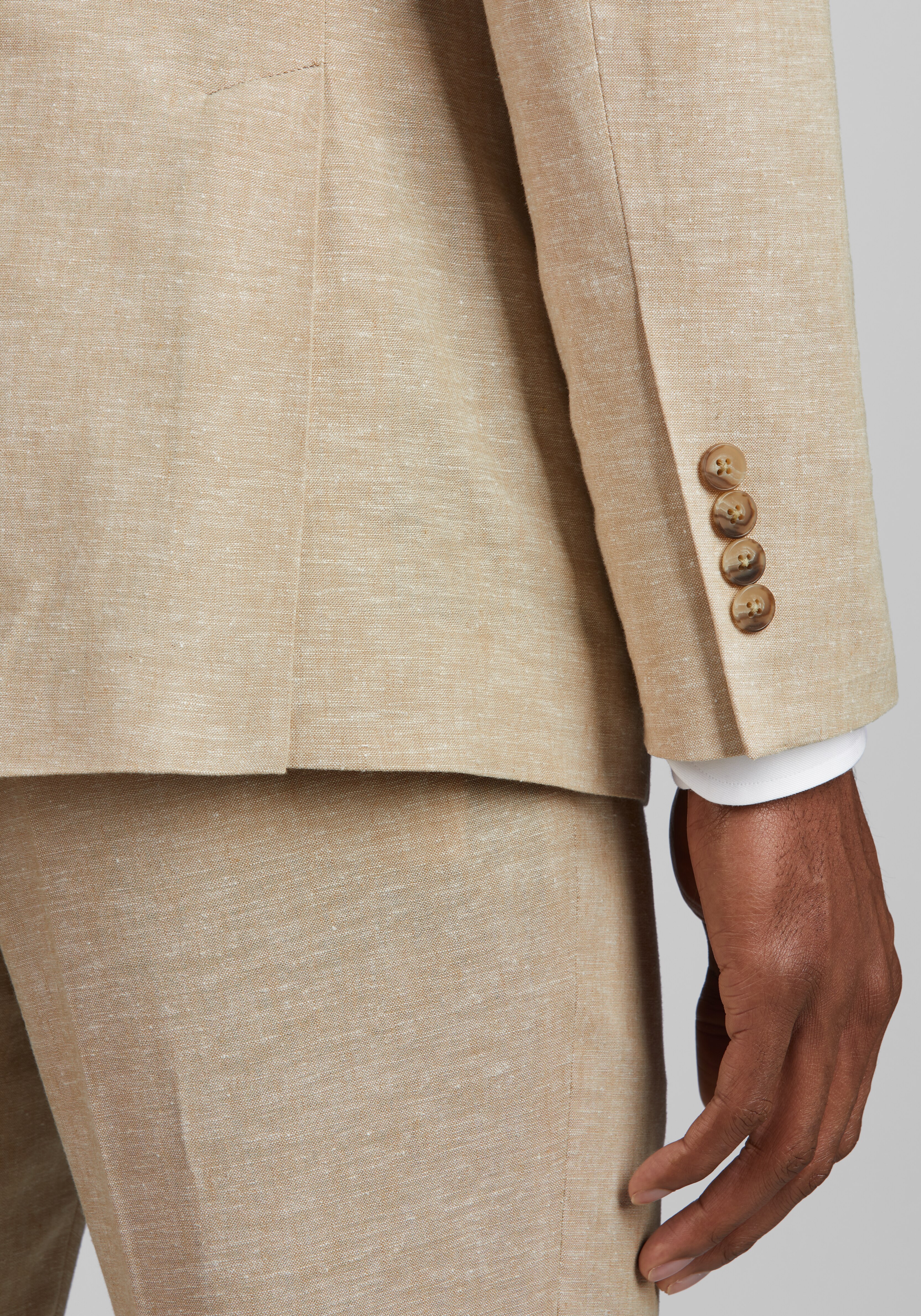 Jos. A. Bank Slim Fit Linen Blend Suit Separates Jacket