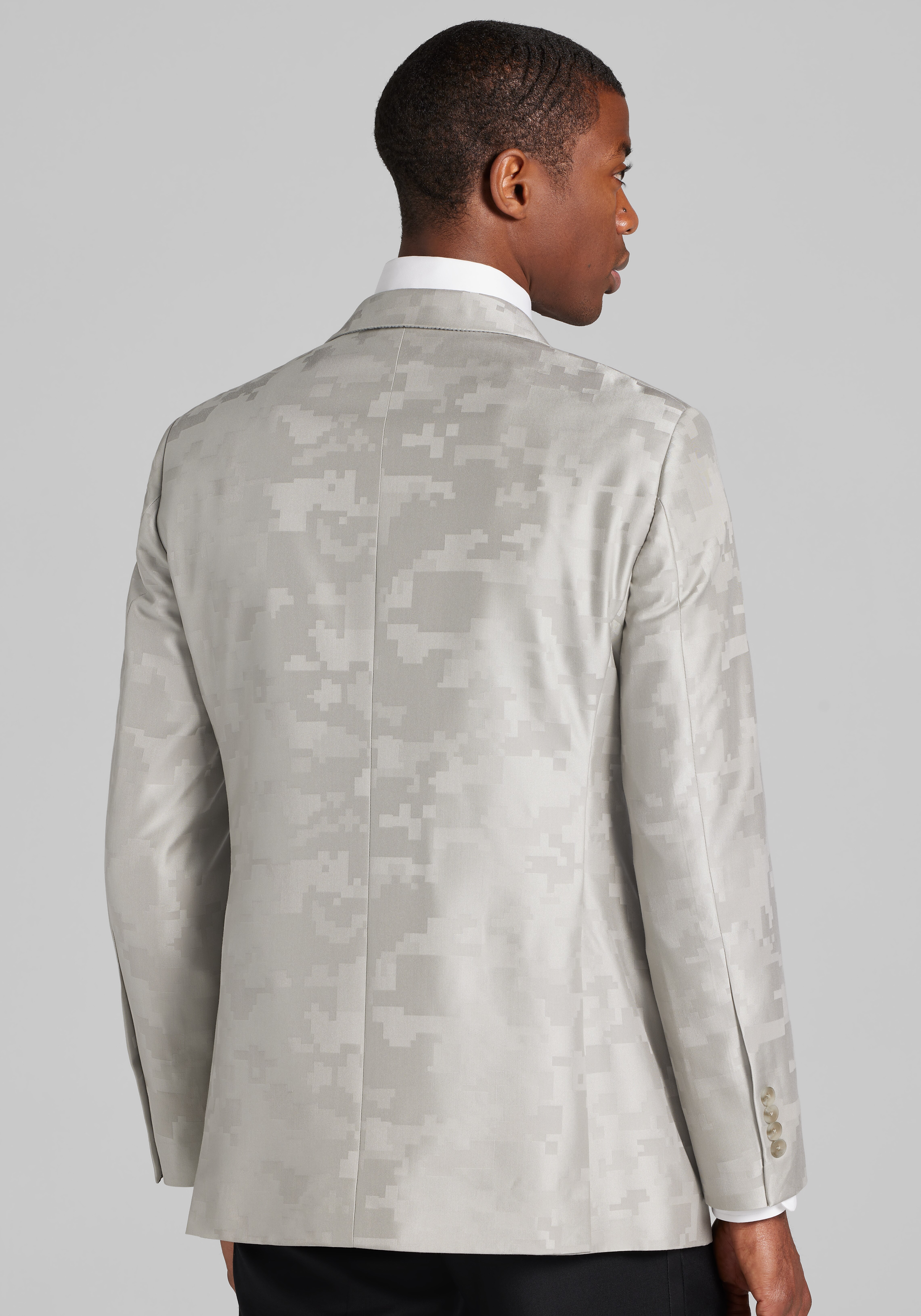 Jos. A. Bank Tailored Fit Digital Camo Dinner Jacket - Big & Tall
