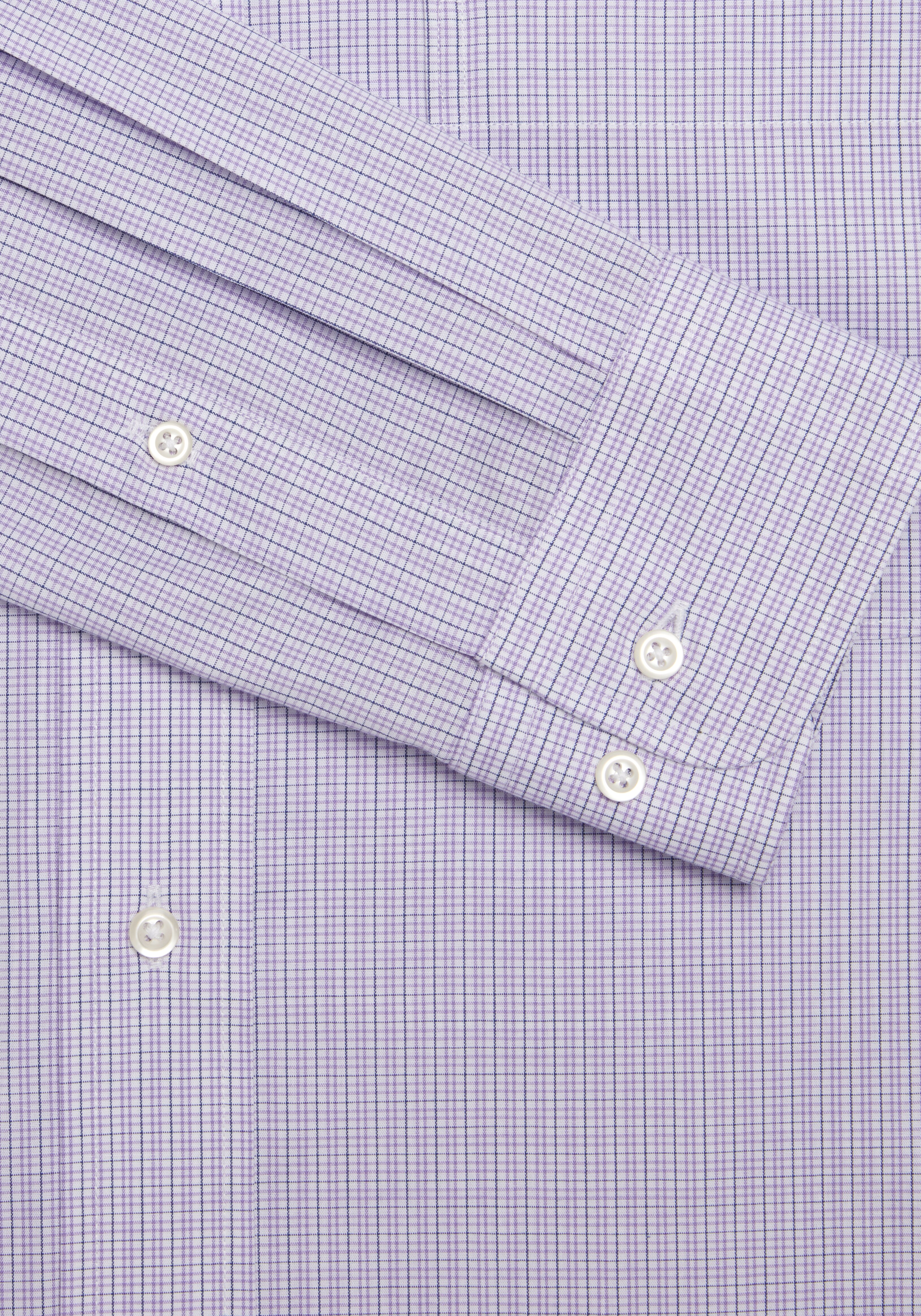 Jos. A. Bank Traditional Fit Button-Down Collar Mini Double Grid Dress Shirt - Big & Tall