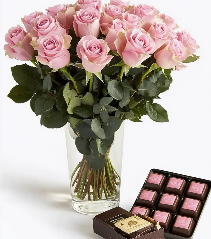 Pink Velvet Flowers