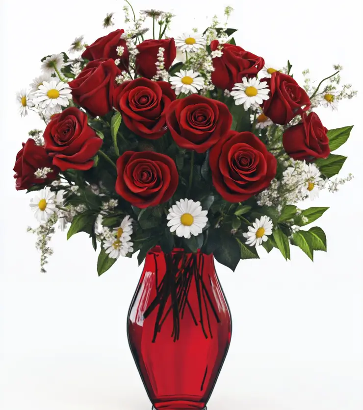 Velvety Red Roses