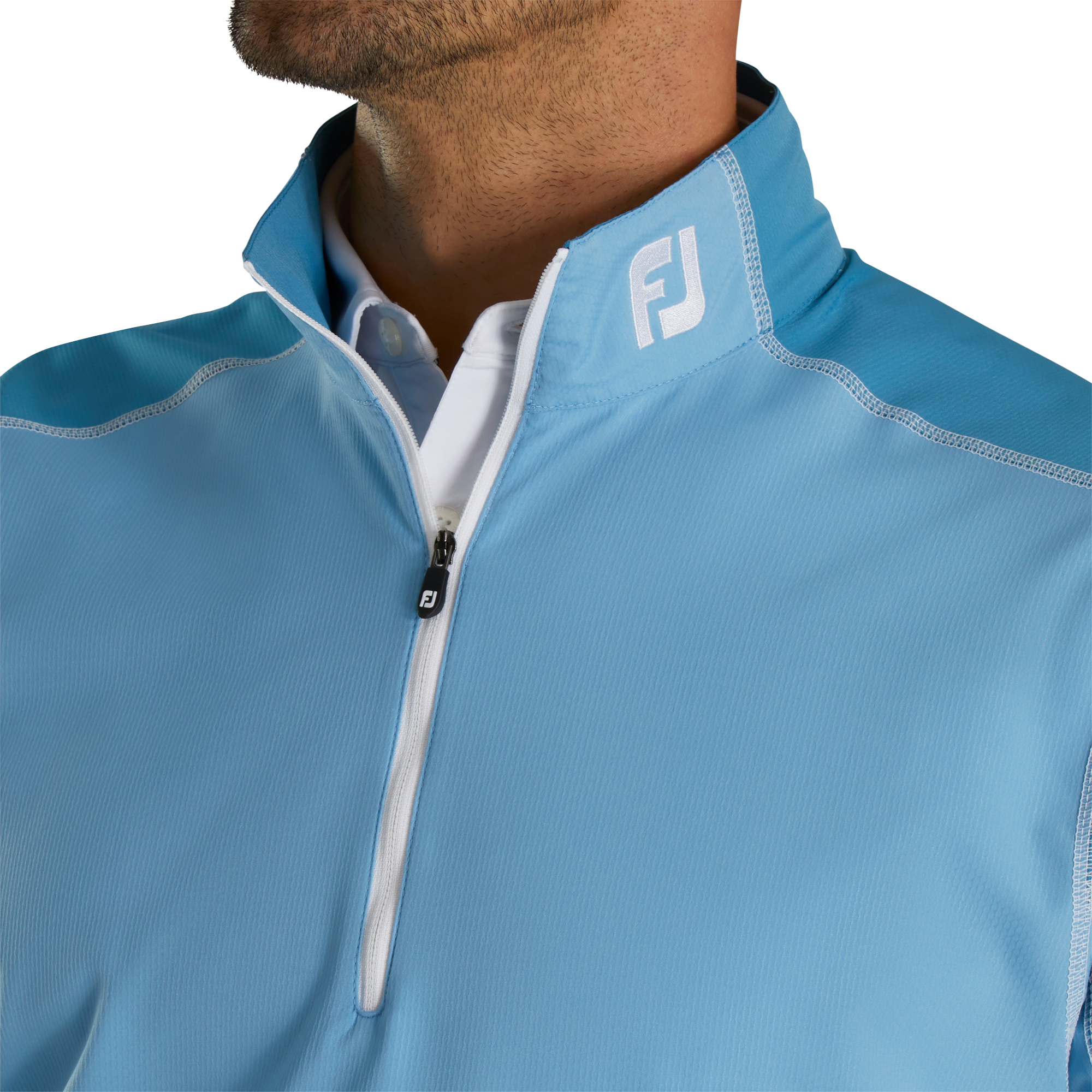 Short Sleeve Sport Windshirt - FJ Tour Collar
