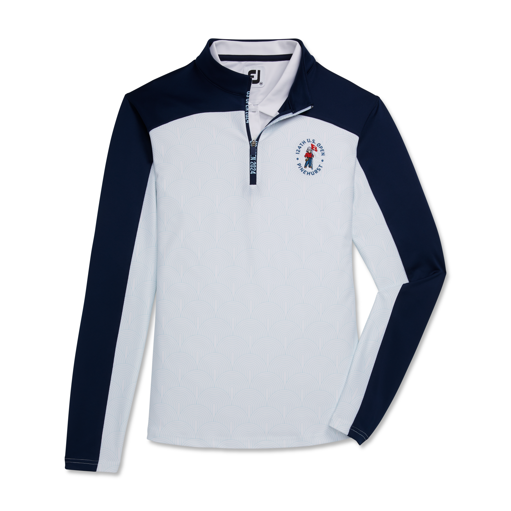 2024 U.S. Open Print Block Mid-Layer Women