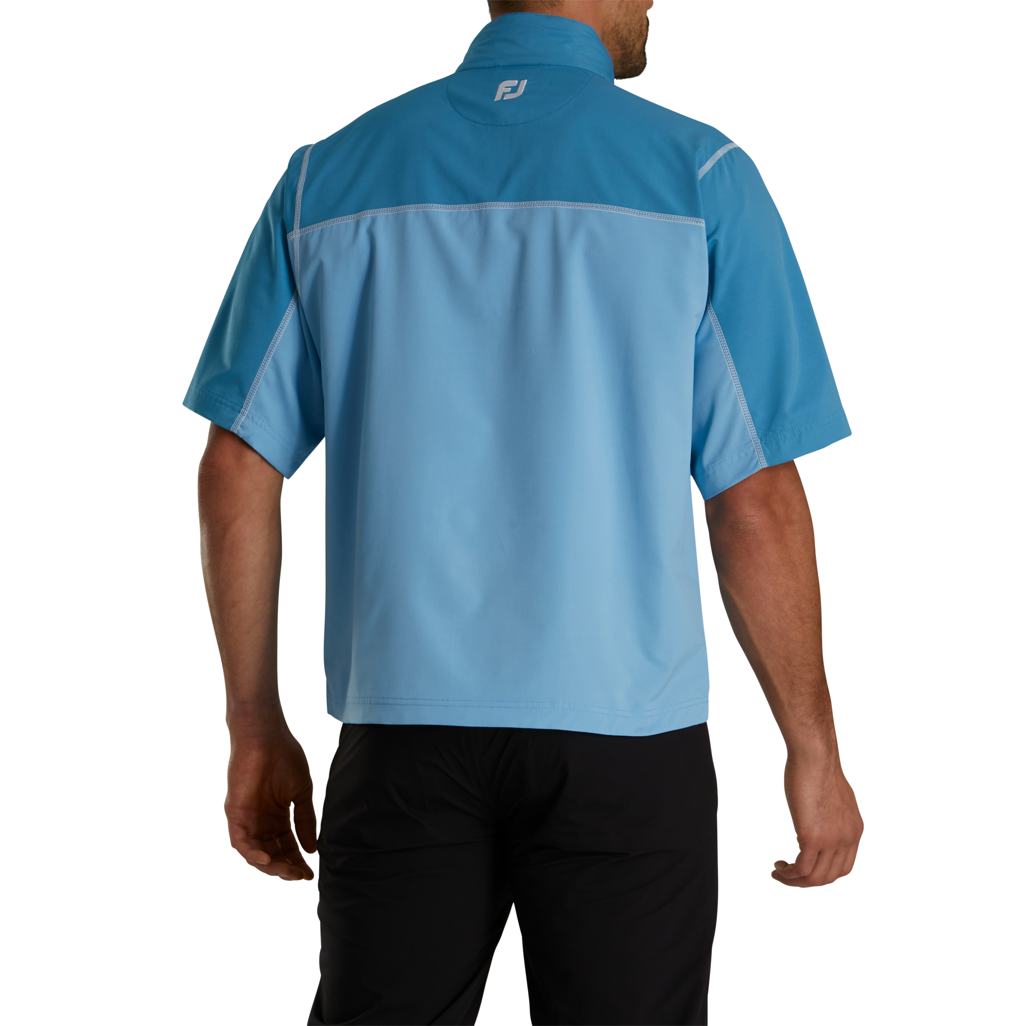 Short Sleeve Sport Windshirt - FJ Tour Collar