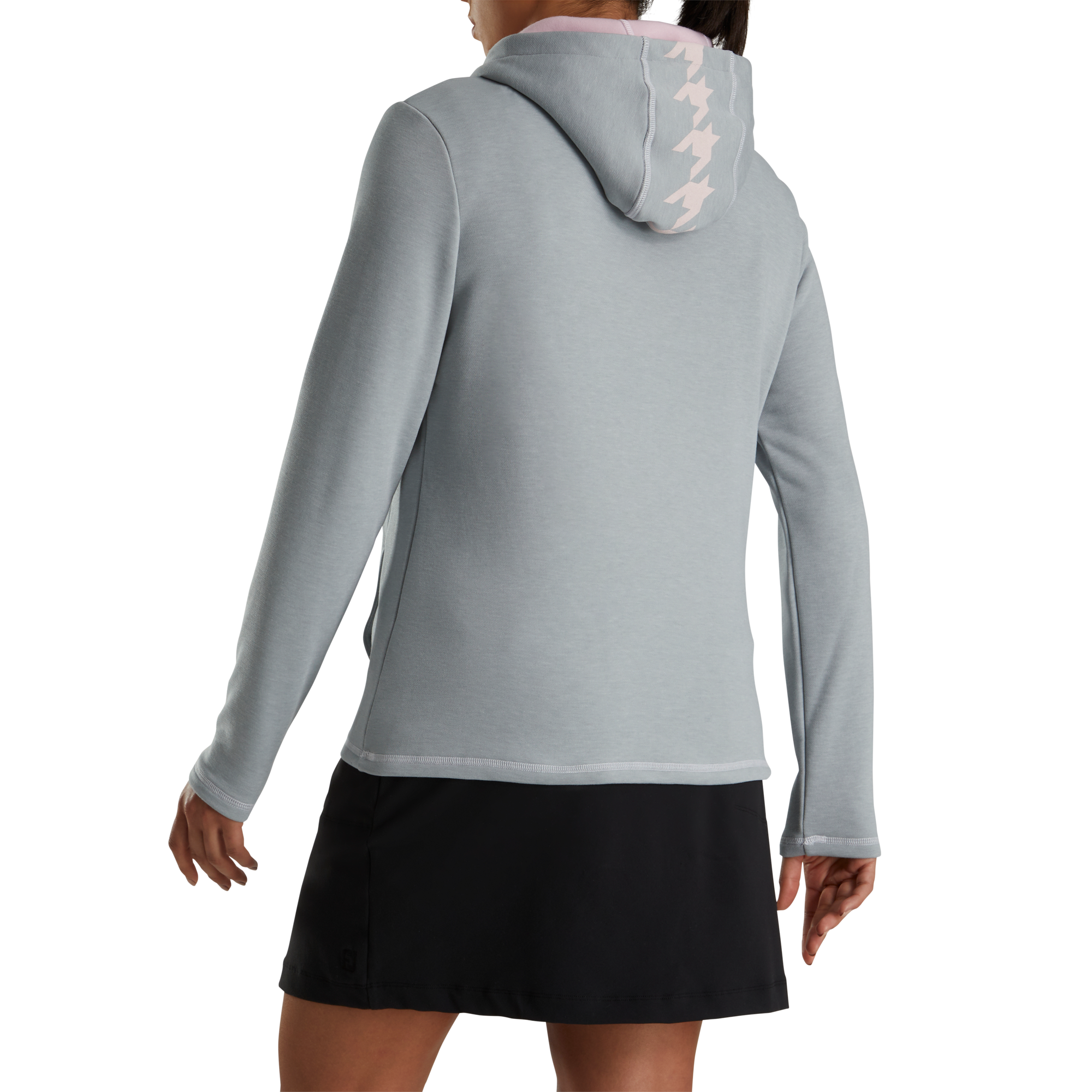 Half-Zip Hoodie-Previous Season Style Women