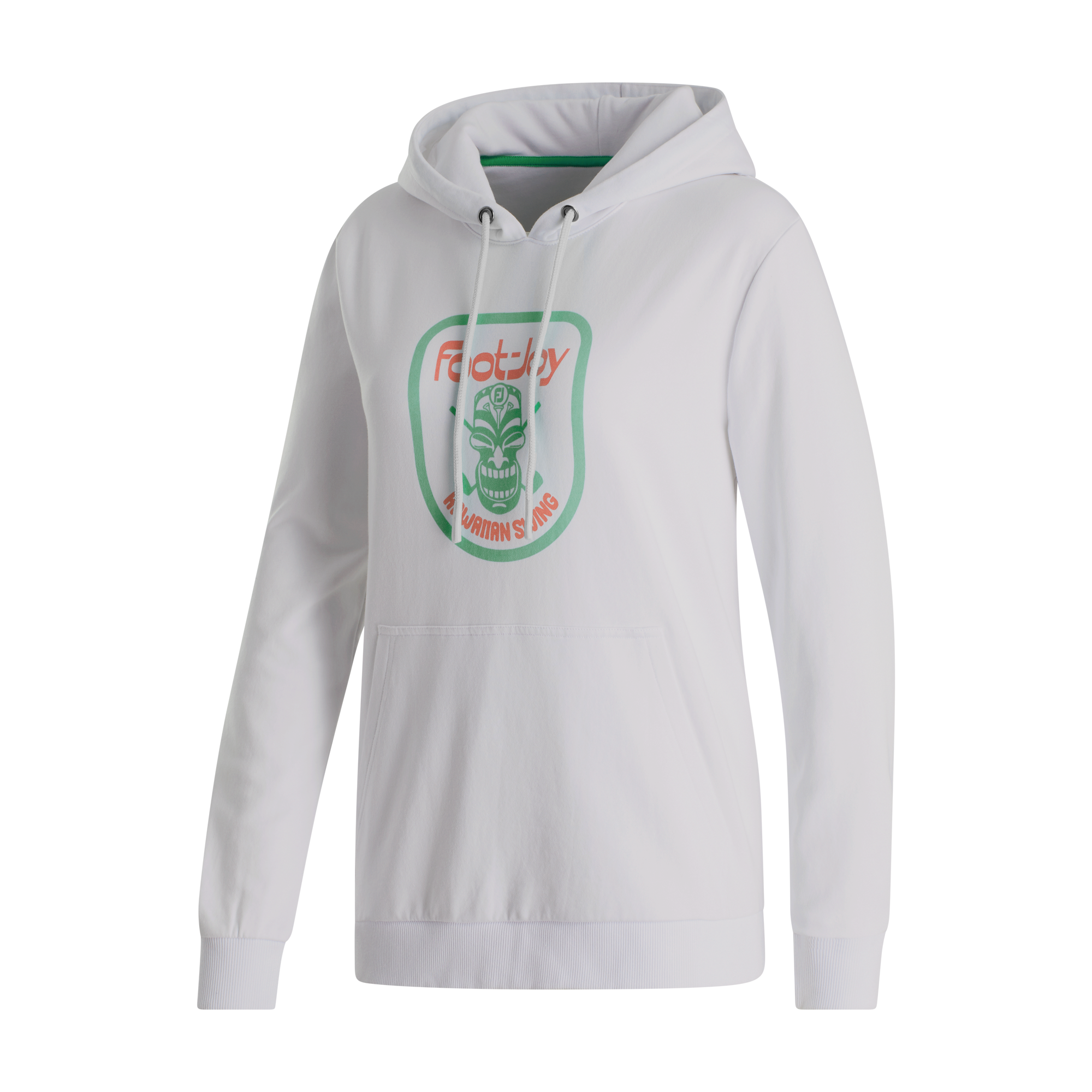 Tiki Graphic Hoodie Women-Previous Season Style