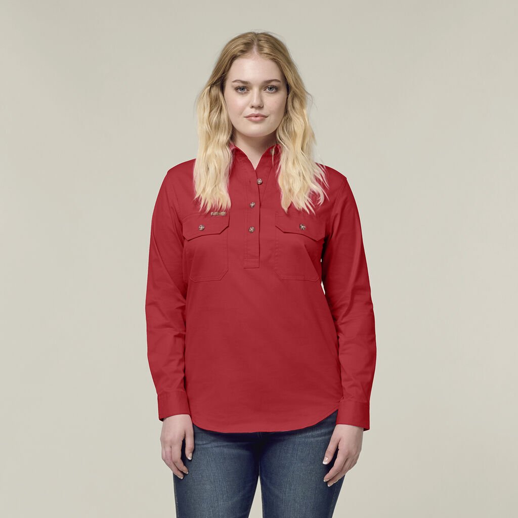 Womens Heritage Closed Front Drill Shirt