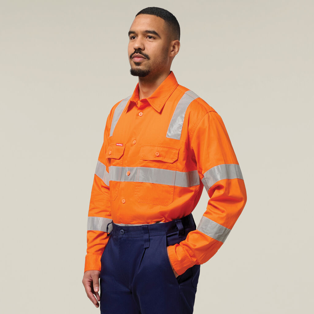 Long Sleeve Hi-Vis Biomoton Taped shirt
