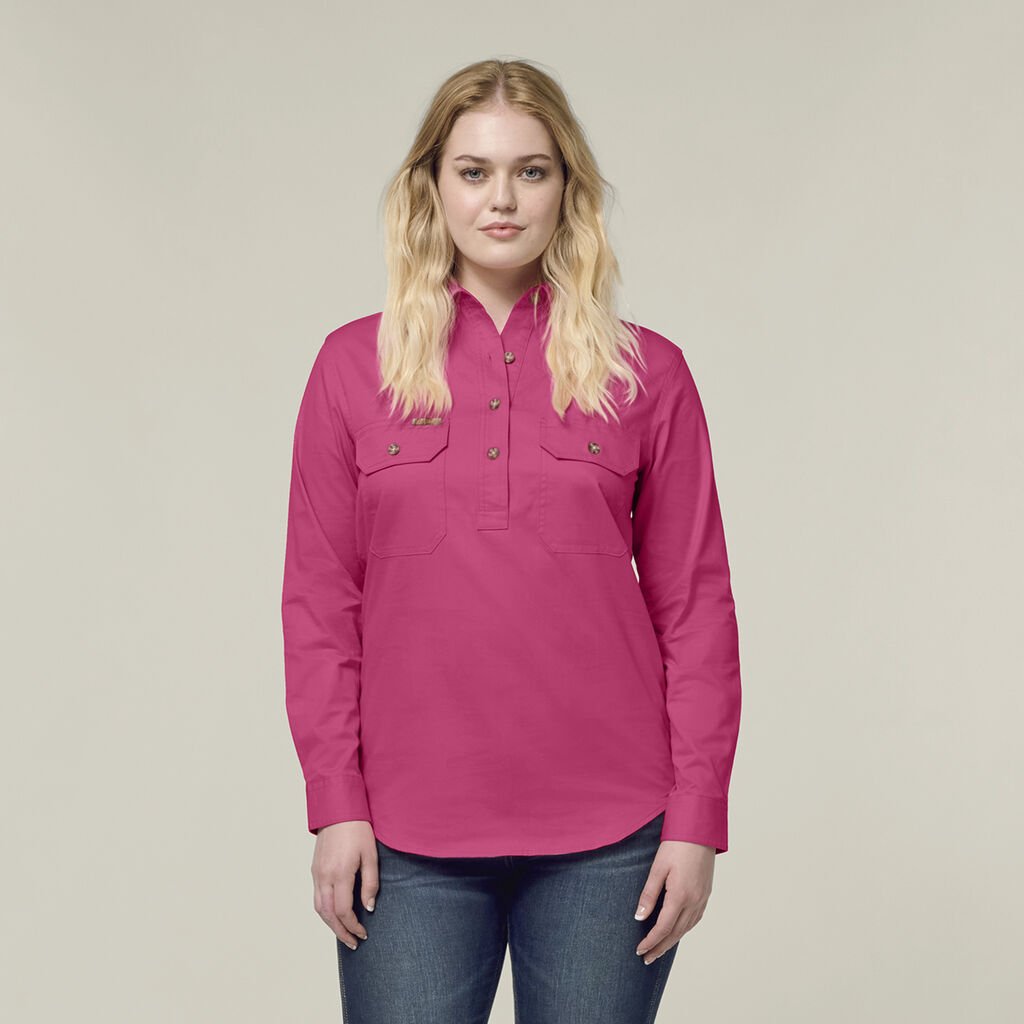 Womens Heritage Closed Front Drill Shirt