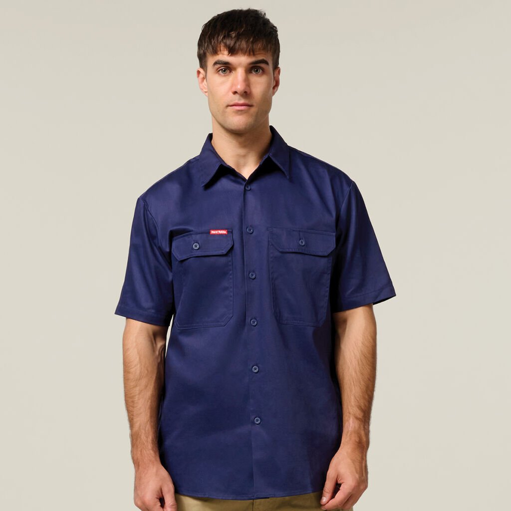 Core Short Sleeve Lightweight Vented Cotton Shirt