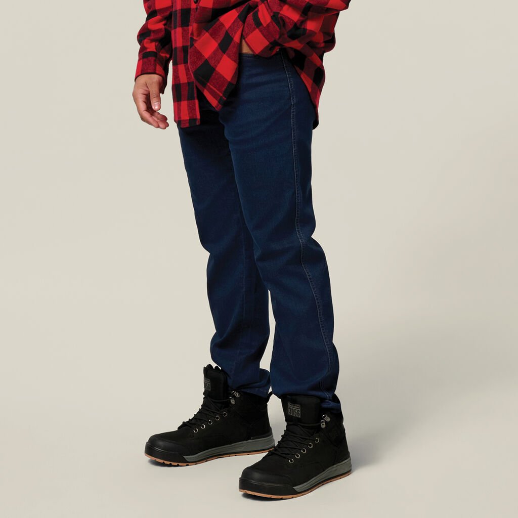Mustang Regular Fit Stretch Work Jean - Blue/Black