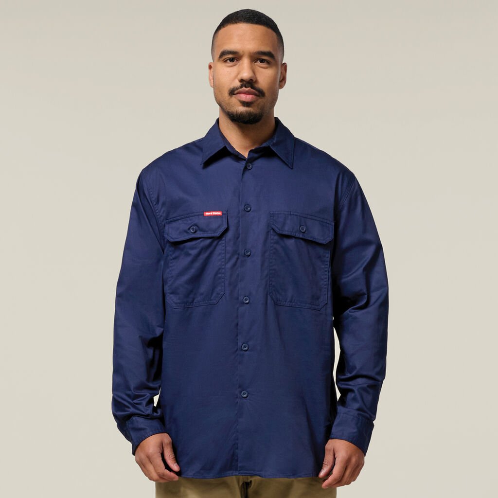 Core Long Sleeve Lightweight Vented Cotton Shirt