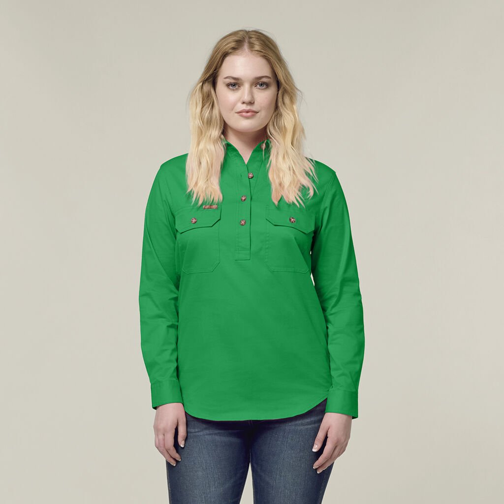 Womens Heritage Closed Front Drill Shirt
