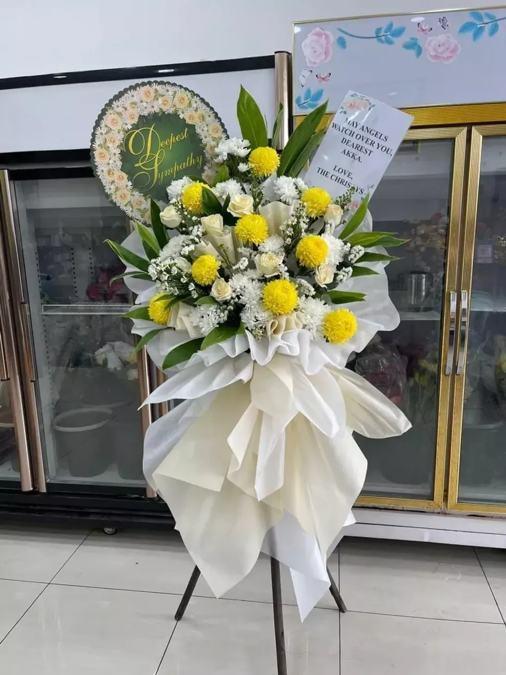 Condolences Stand 145