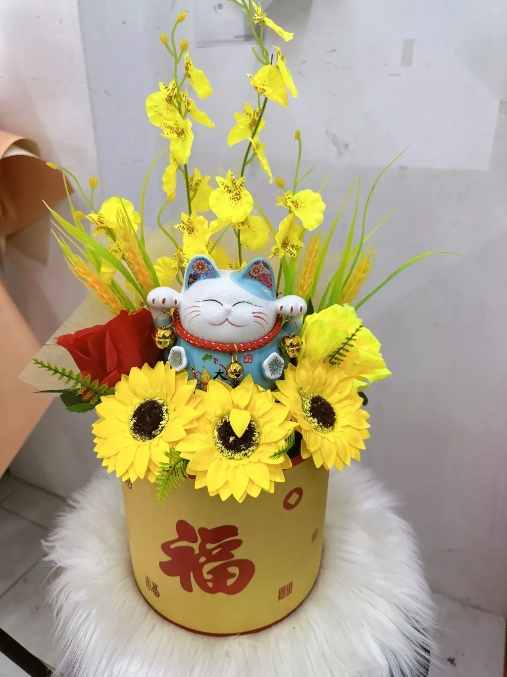Ceramic Lucky Cat Box 02