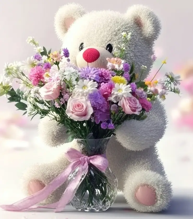 Handsome Flower Bear
