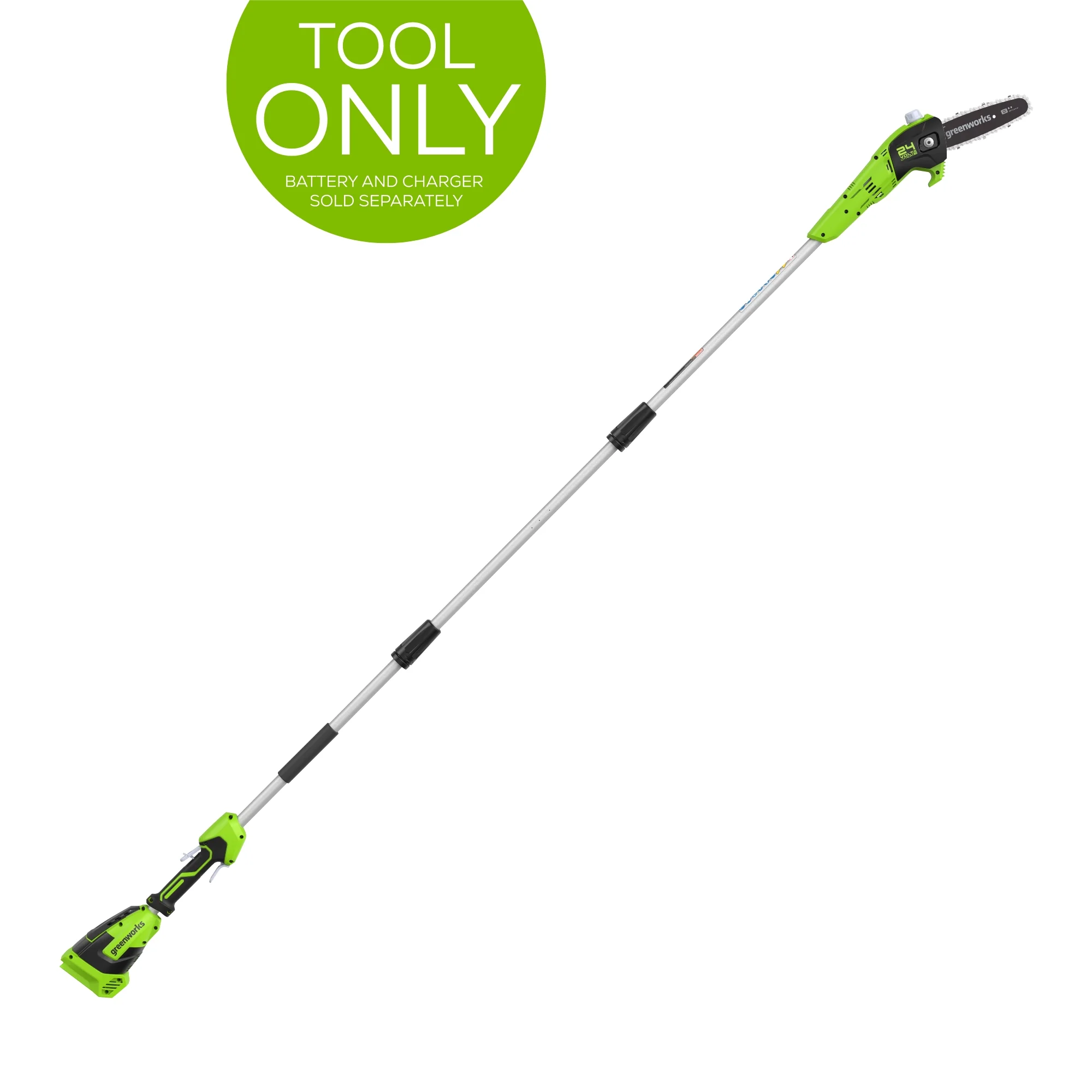 24V 8 Cordless Battery Pole Saw (Tool Only)